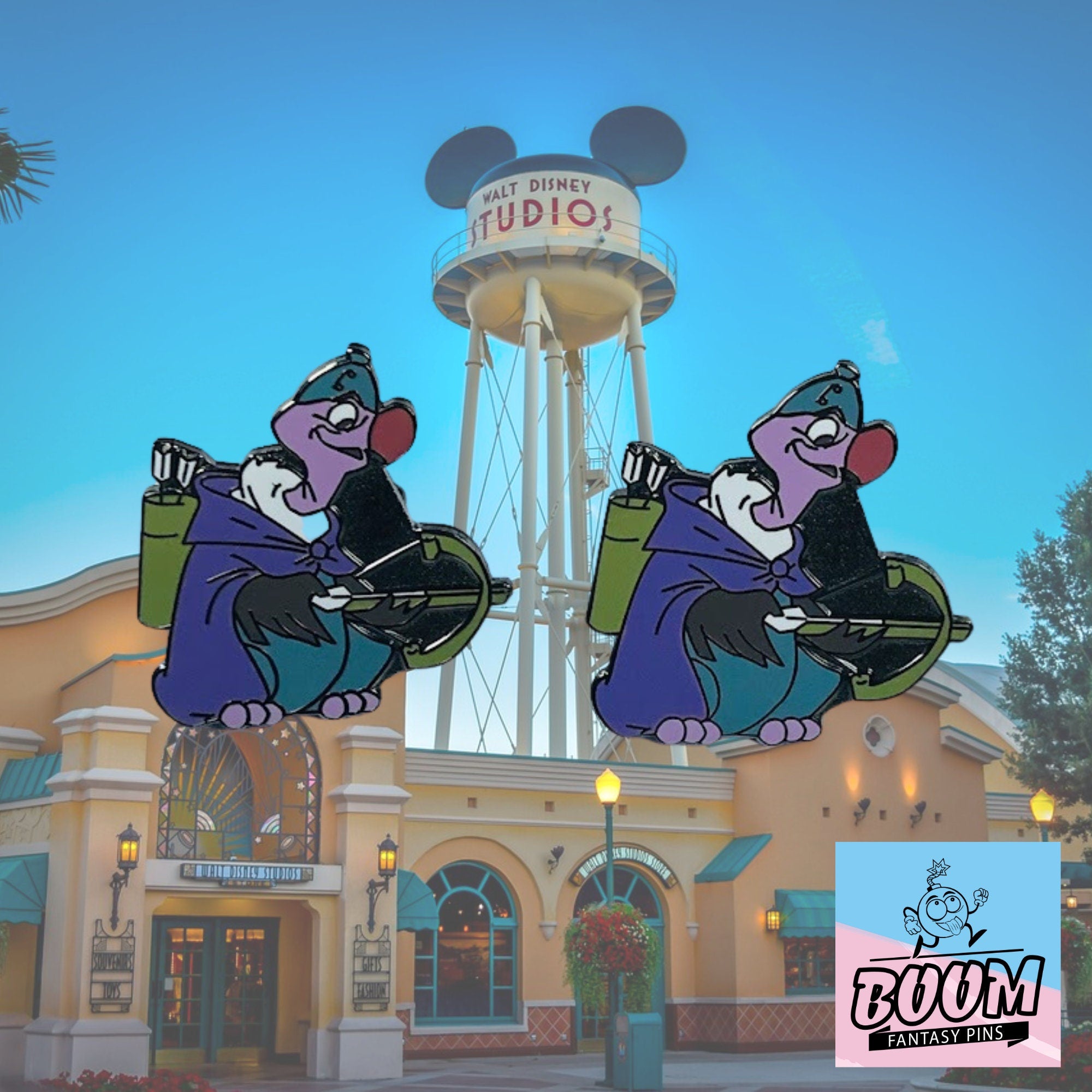 Cufflinks – Nutsy from Robin Hood – Disney Fantasy