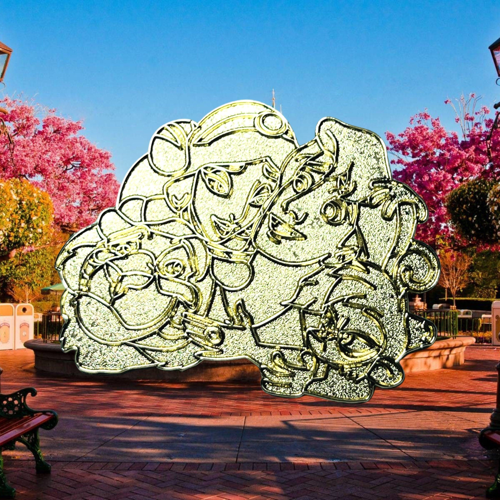 Pin's – Princesse Jasmine et Aladdin du film Aladdin – Disney Fantasy