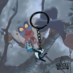 Llavero – Stitch con Rafiki de Lilo &amp; Stitch – Disney Fantasy