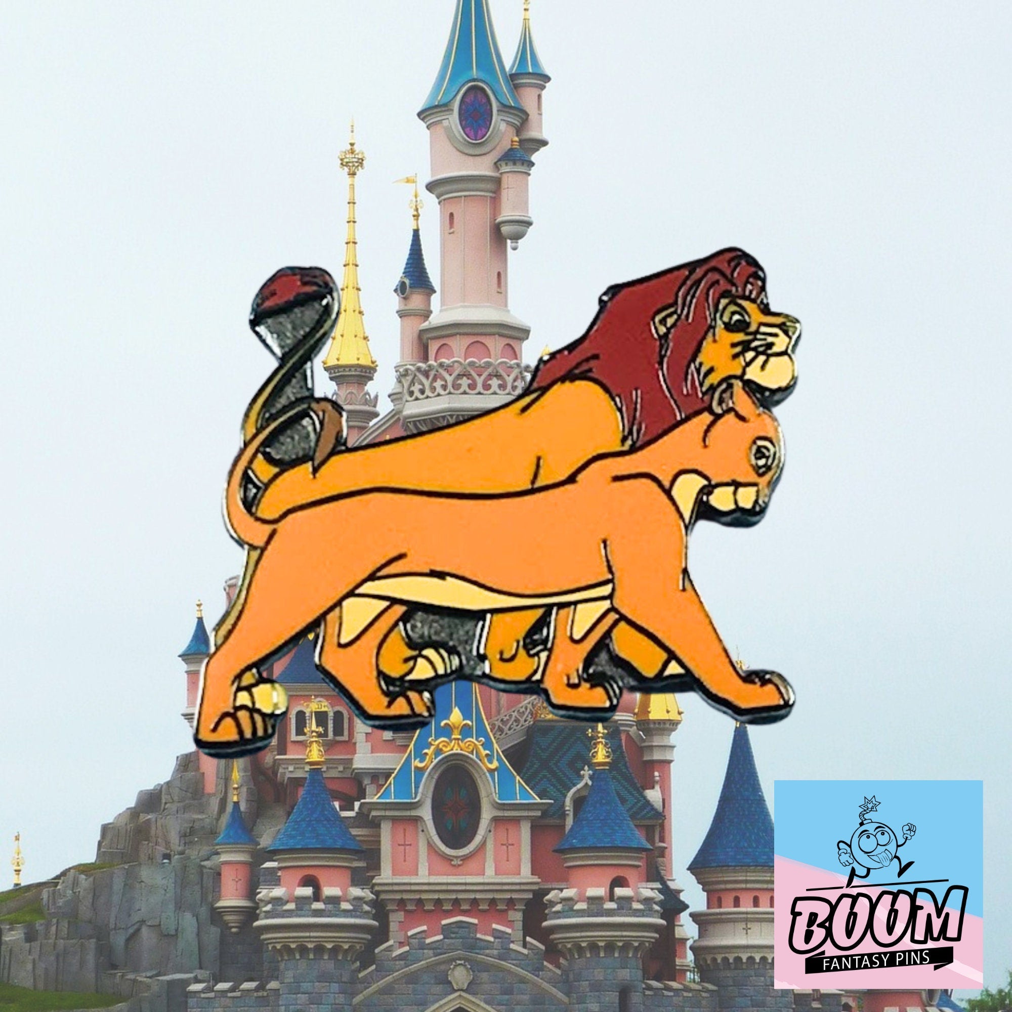 Pin – Nala y Simba de El Rey León – Disney Fantasy