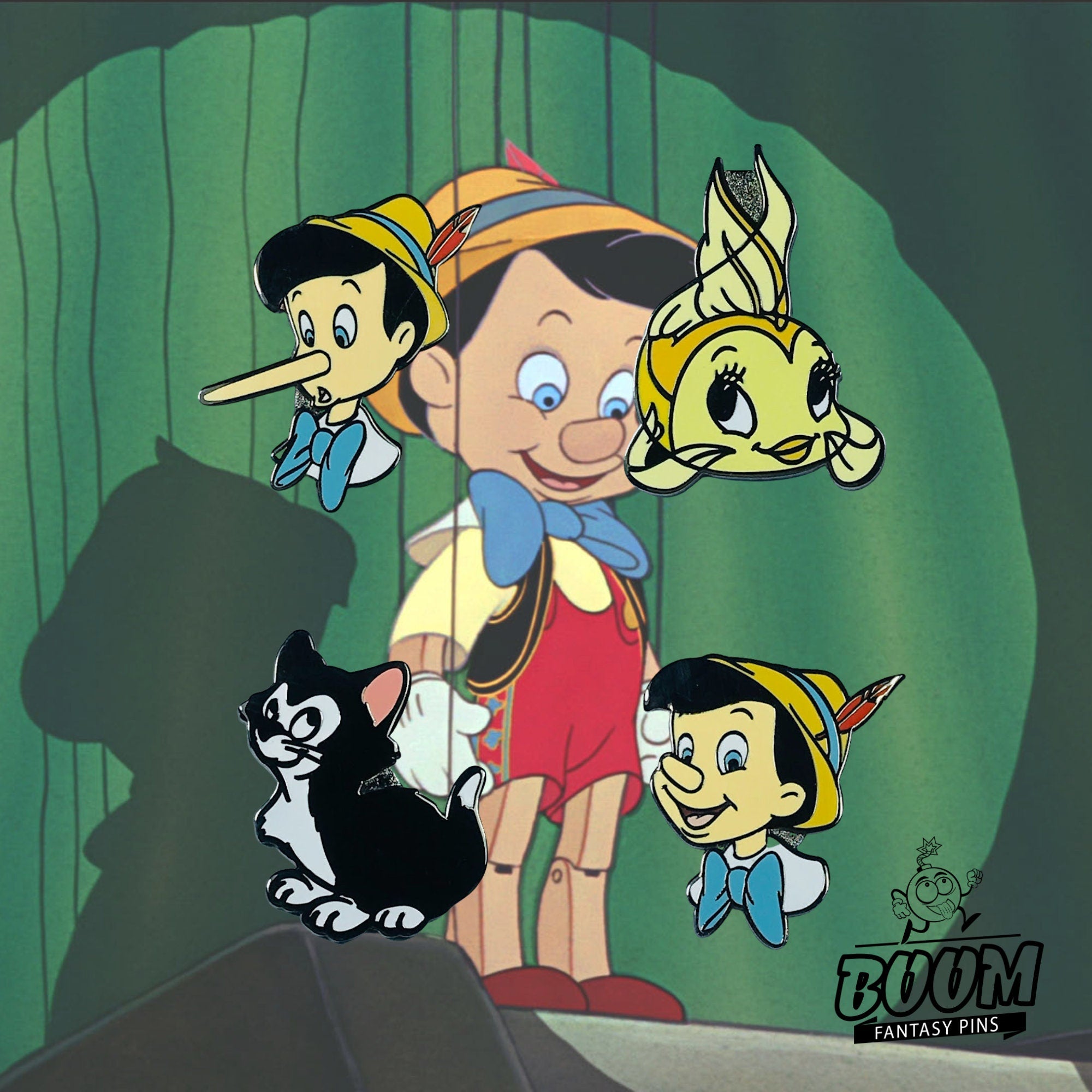Pin's – Pinocchio du film Pinocchio – Disney Fantasy