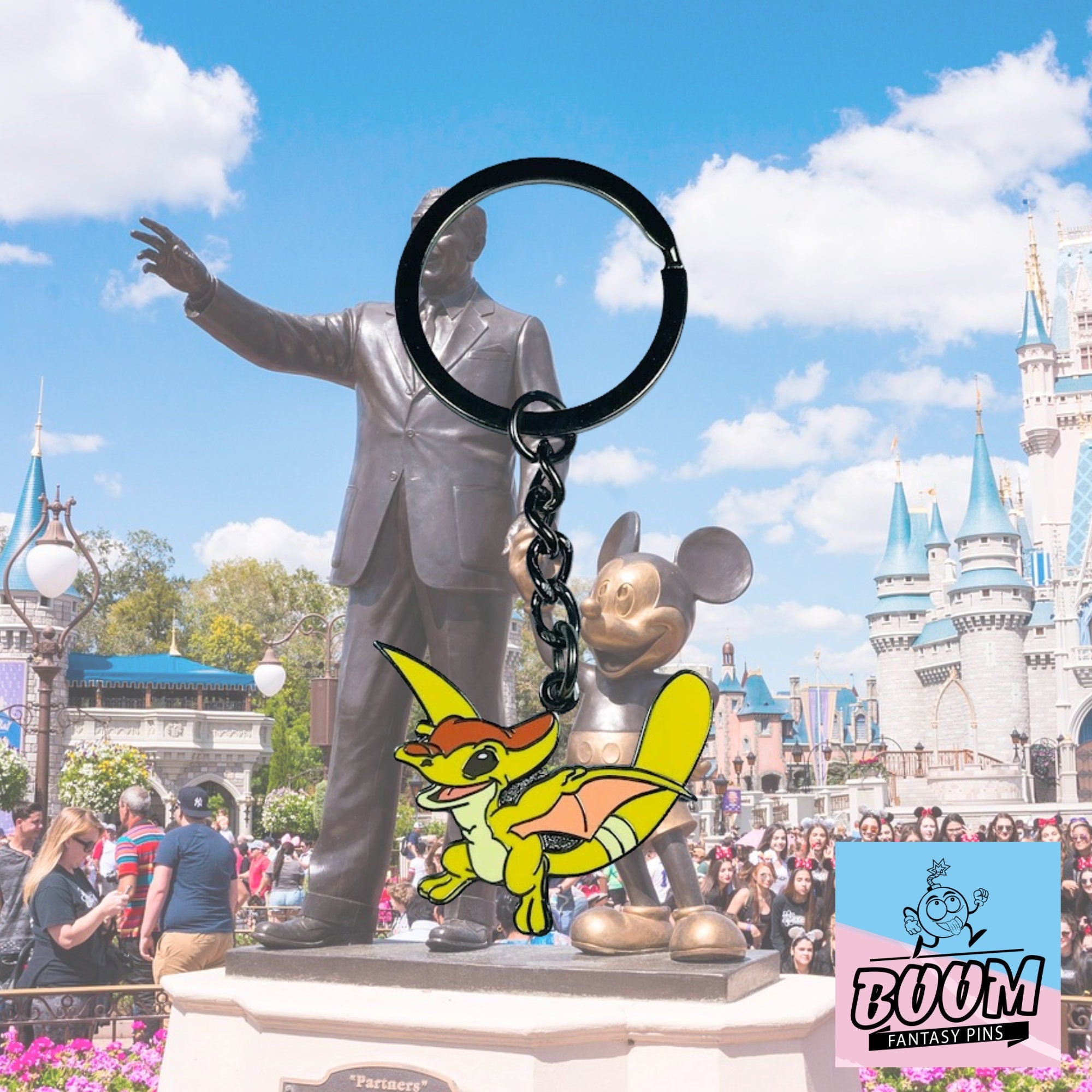 Llavero – Experimento Slugger 608 de Lilo &amp; Stitch – Disney Fantasy