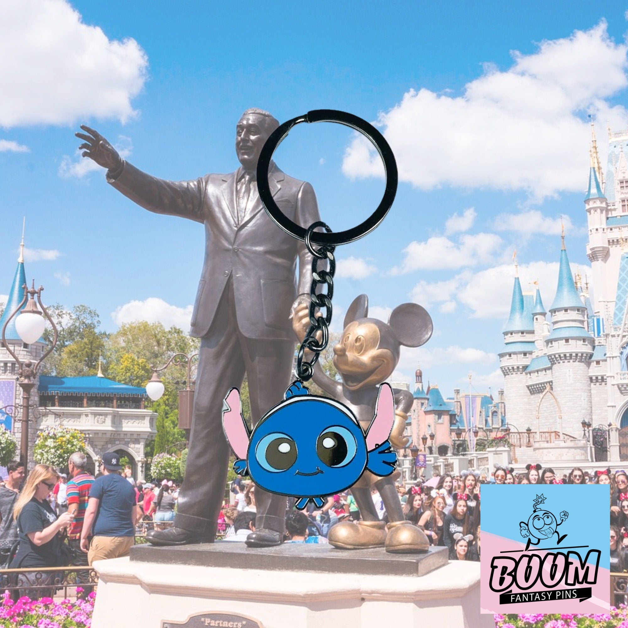 Porte-clés – Stitch Expérience 626 de Lilo &amp; Stitch – Disney Fantasy