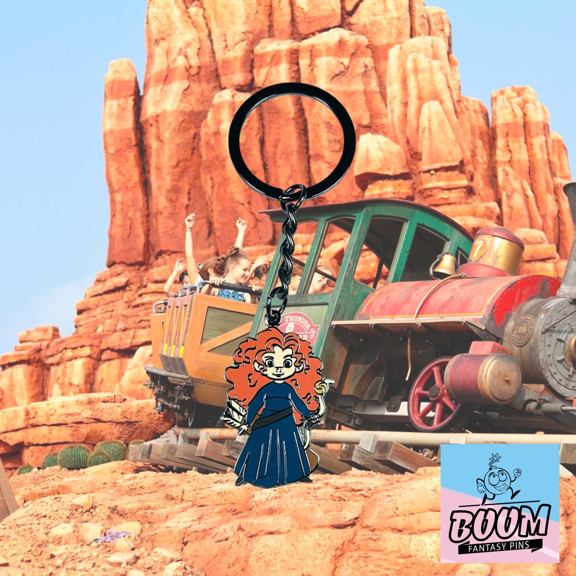 Llavero - Mérida de Valiente - Disney Fantasy