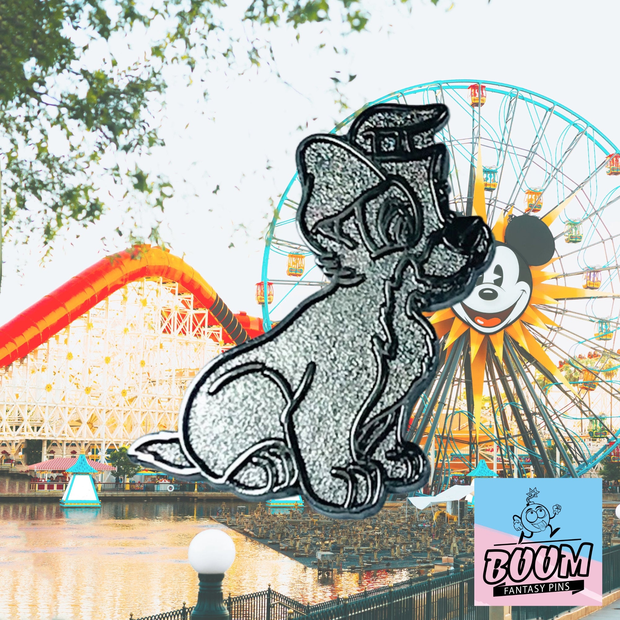 Pin – Tramp from Lady and the Tramp – Disney Fantasy
