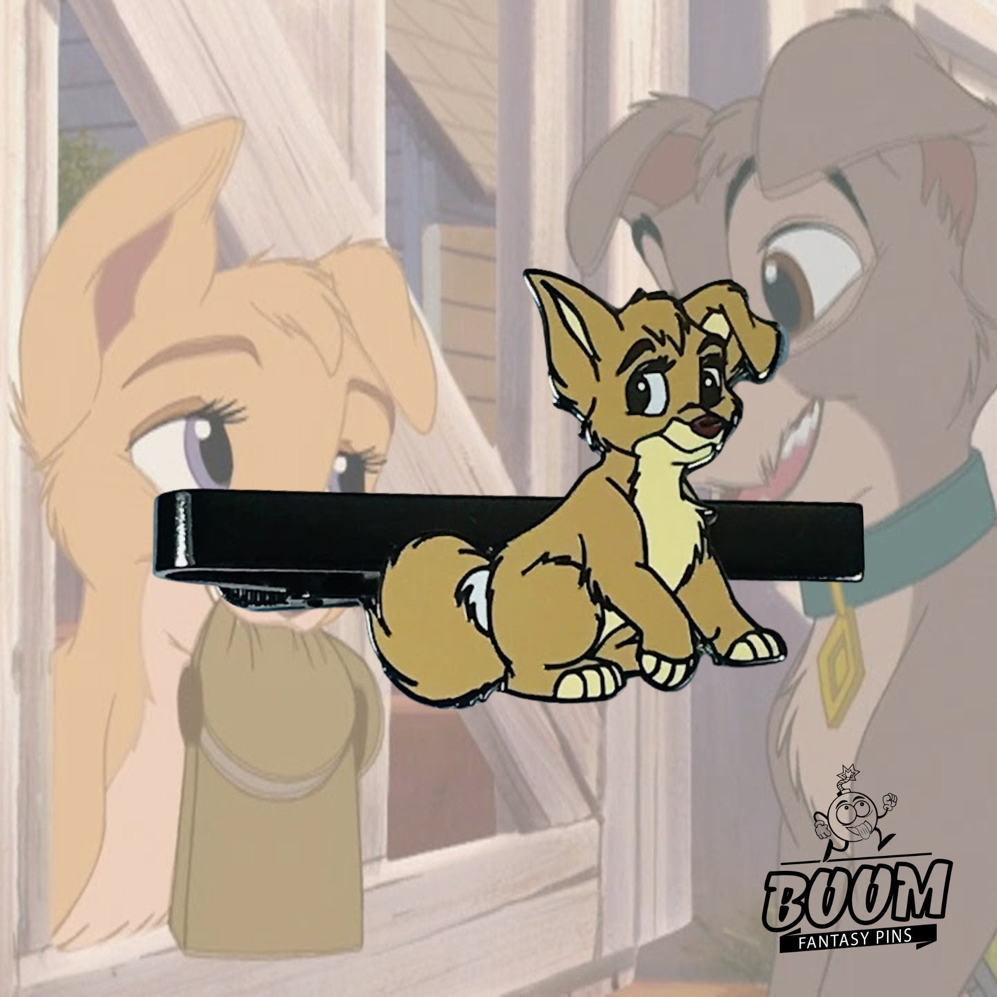 Tie Clip – Angel from Lady and the Tramp – Disney Fantasy