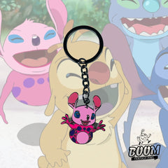 Llavero – Experimento 275 Cosquillas en la barriga de Lilo y Stitch – Disney Fantasy