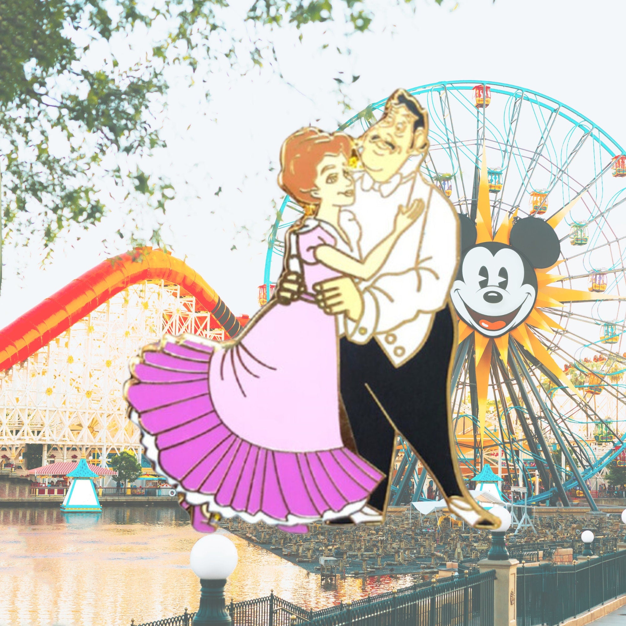 Épingle – George et Mary Darling de Peter Pan – Disney Fantasy