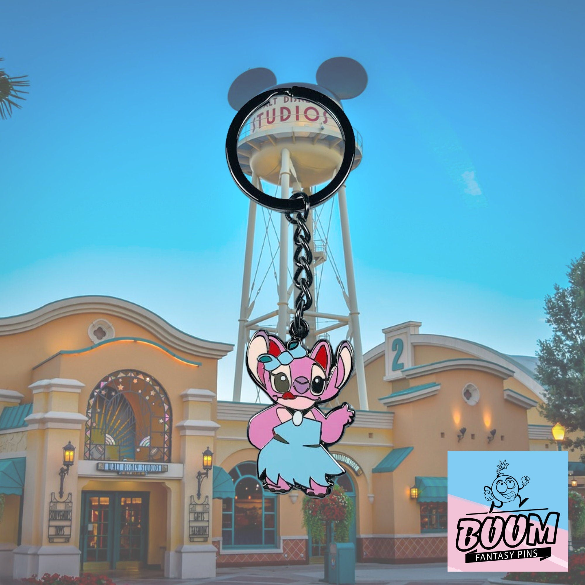 Porte-clés – Ange de Lilo &amp; Stitch – Disney Fantasy