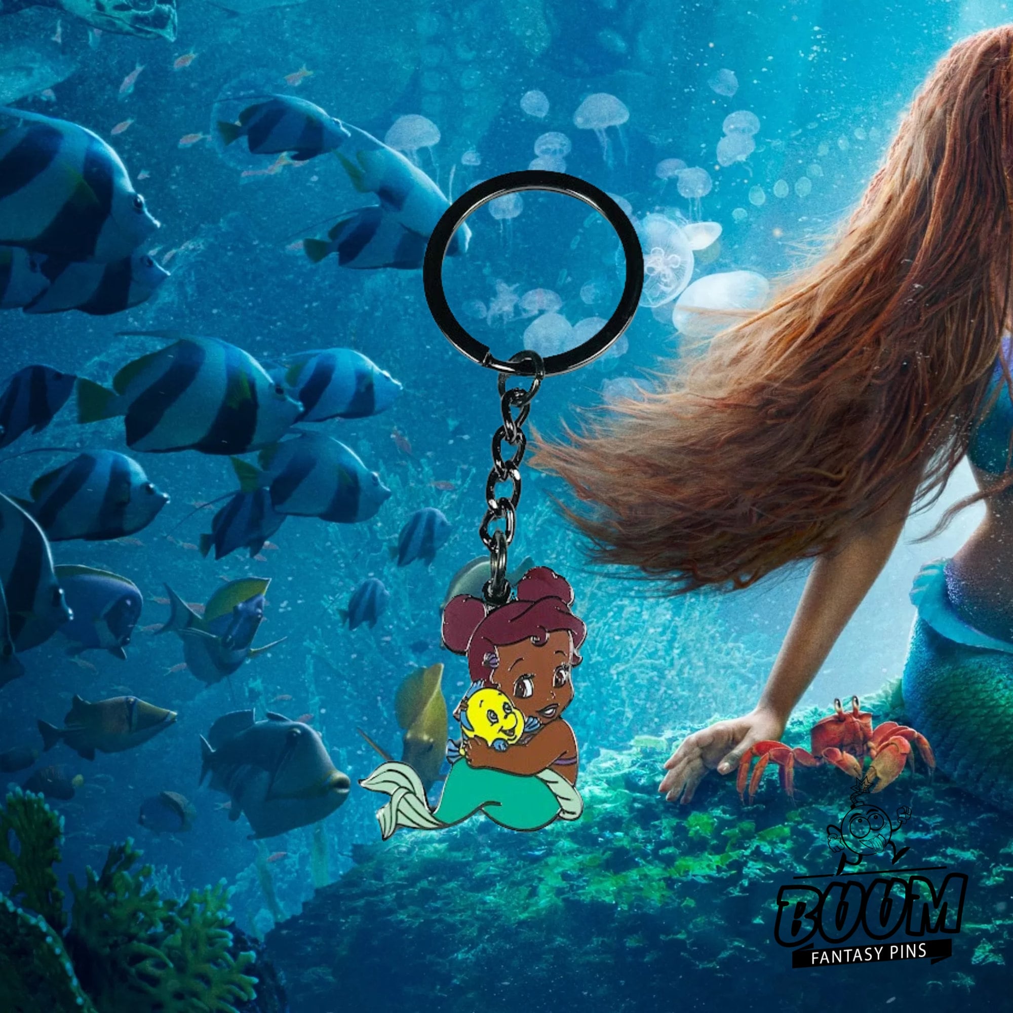 Llavero – Bebé Ariel de La Sirenita – Disney Fantasy