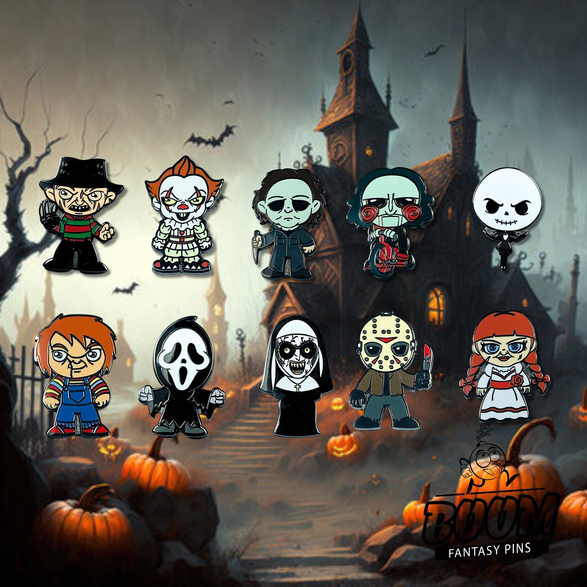 Pin de Jack Skellington de Pesadilla antes de Navidad – Disney Fantasy