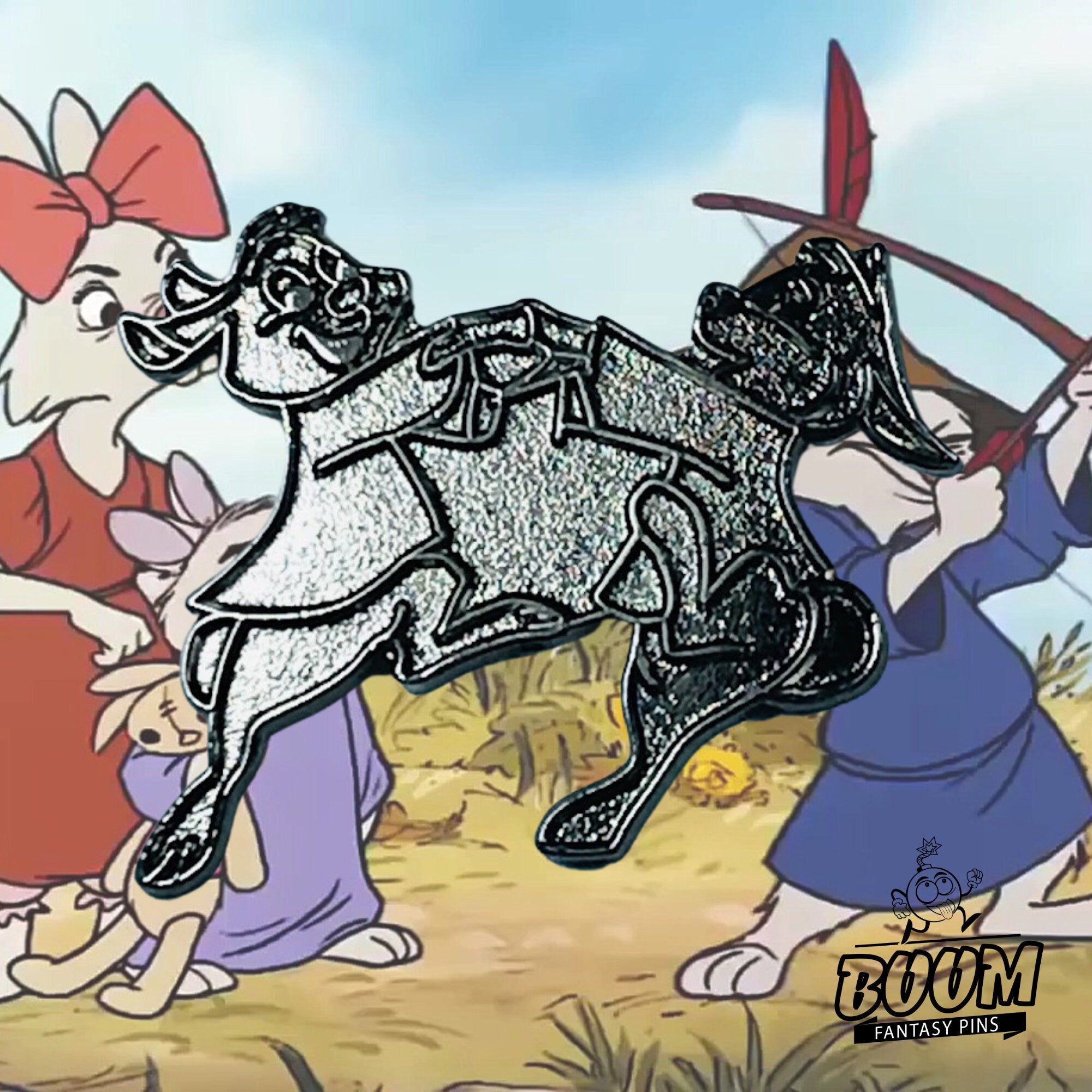 Pin – Skippy y Sis Bunny de Robin Hood – Disney Fantasy