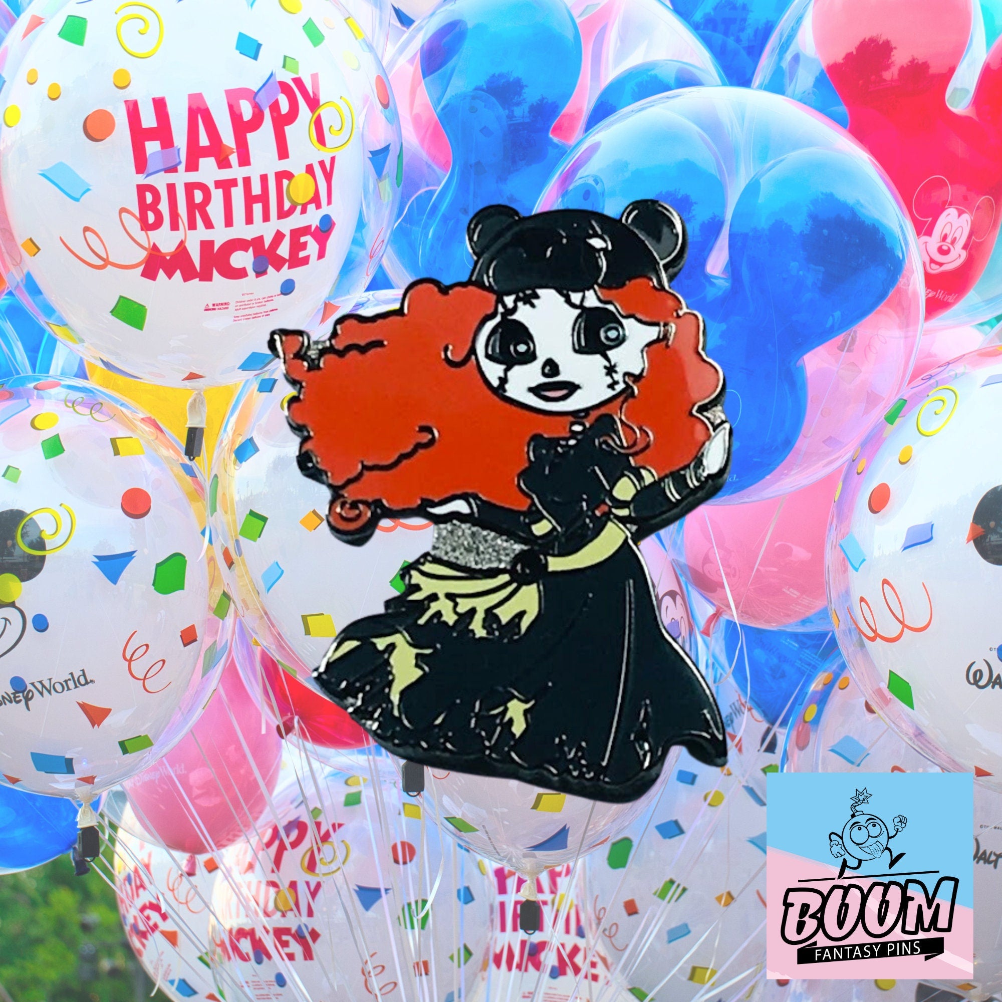 Pin – Mérida como zombi de Valiente – Disney Fantasy