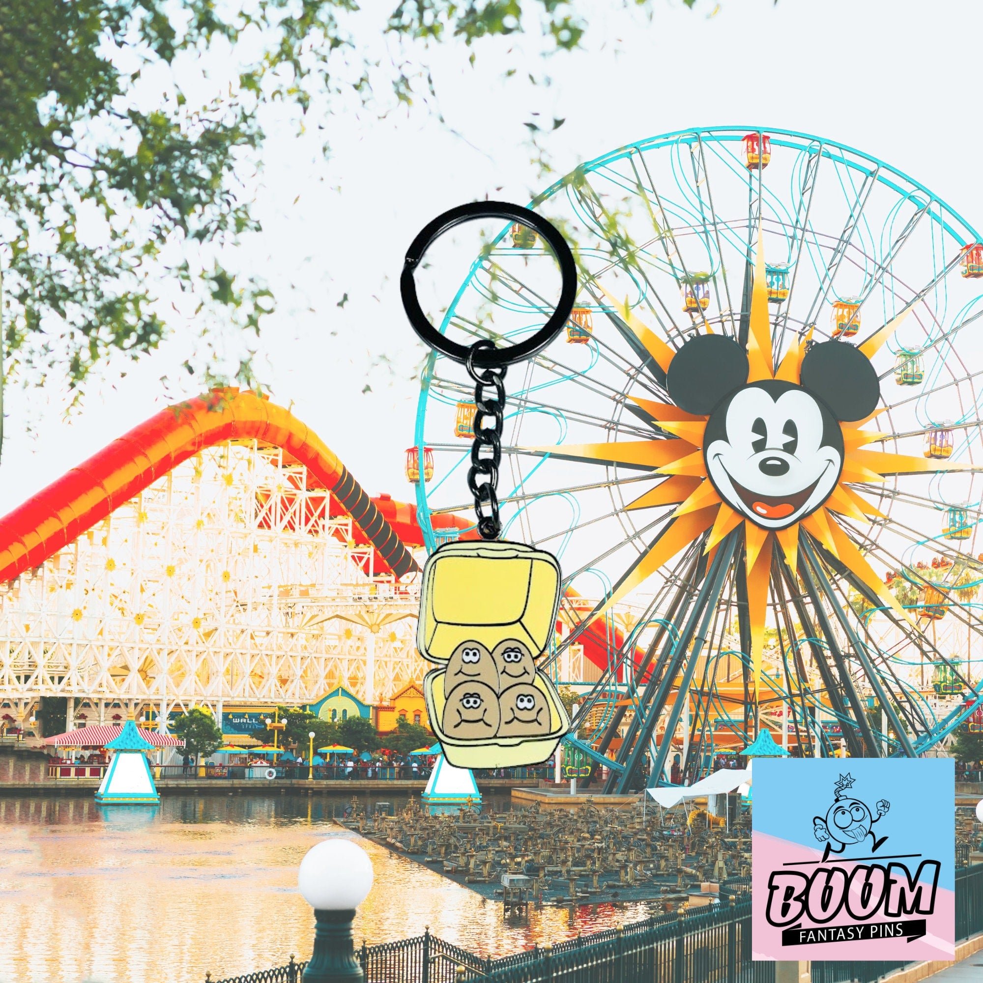 Keychain – Donuts from Classic Treats – Disney Fantasy