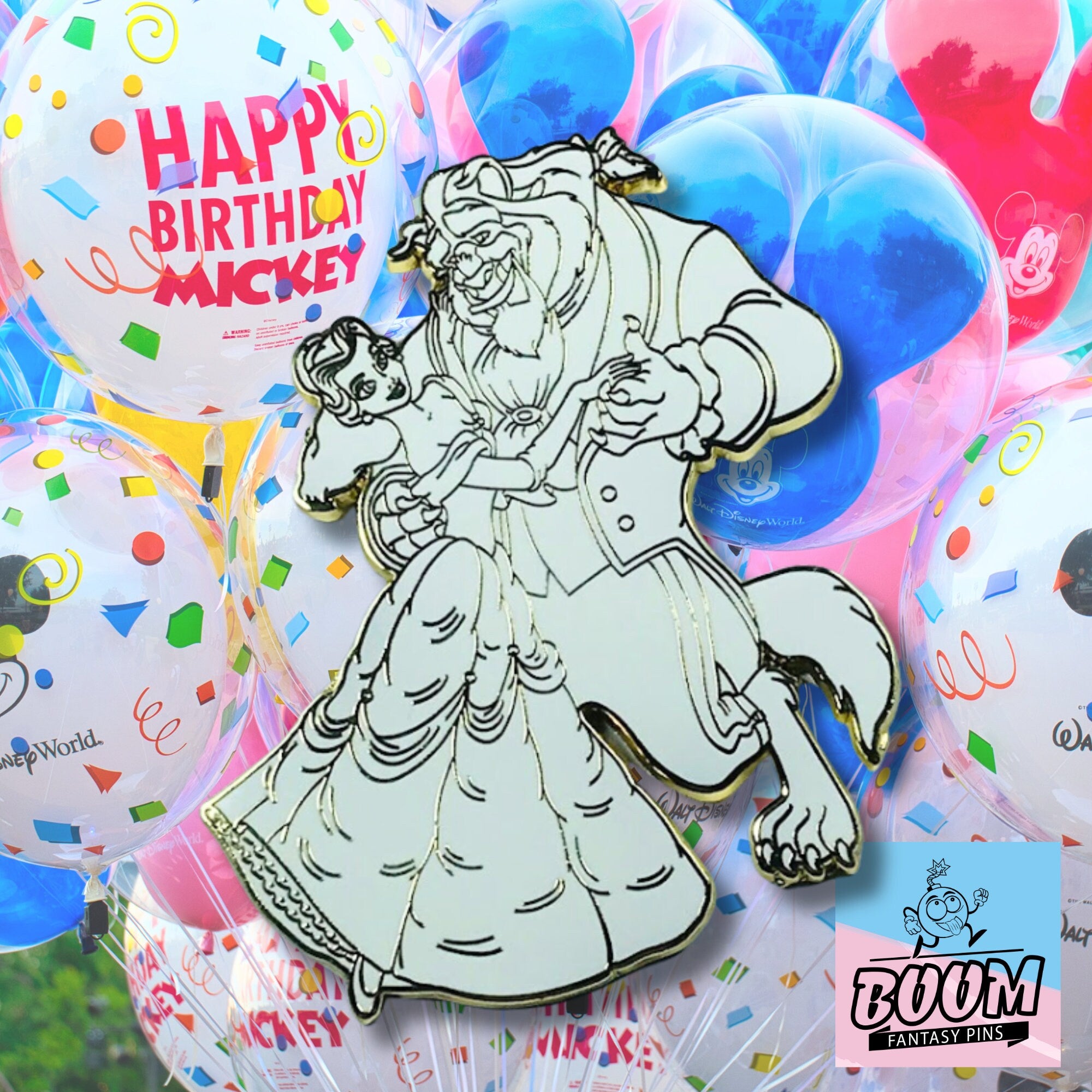 Pin – Bella de La Bella y la Bestia – Disney Fantasy