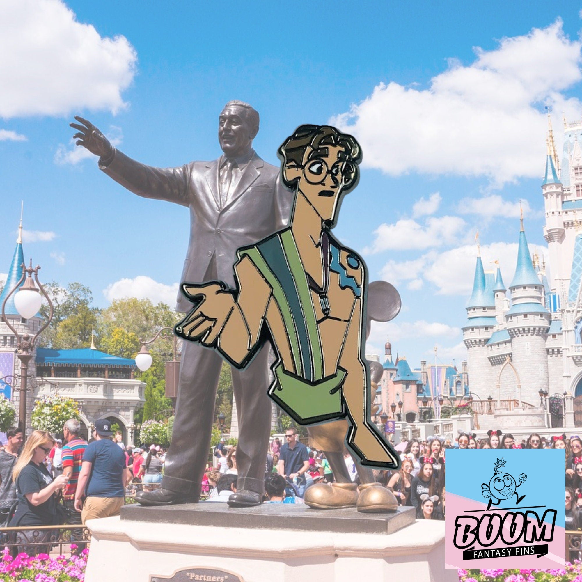 Pin – Milo James Thatch from Atlantis The Lost Empire – Disney Fantasy