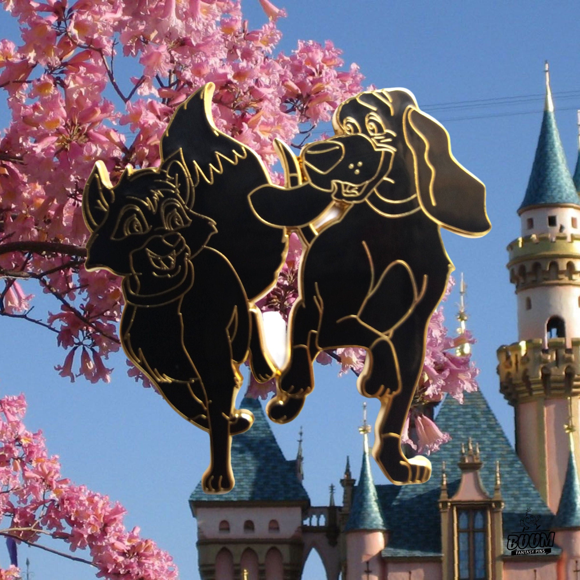 Pin's – Todd et Cooper d'Oliver et Compagnie – Disney Fantasy