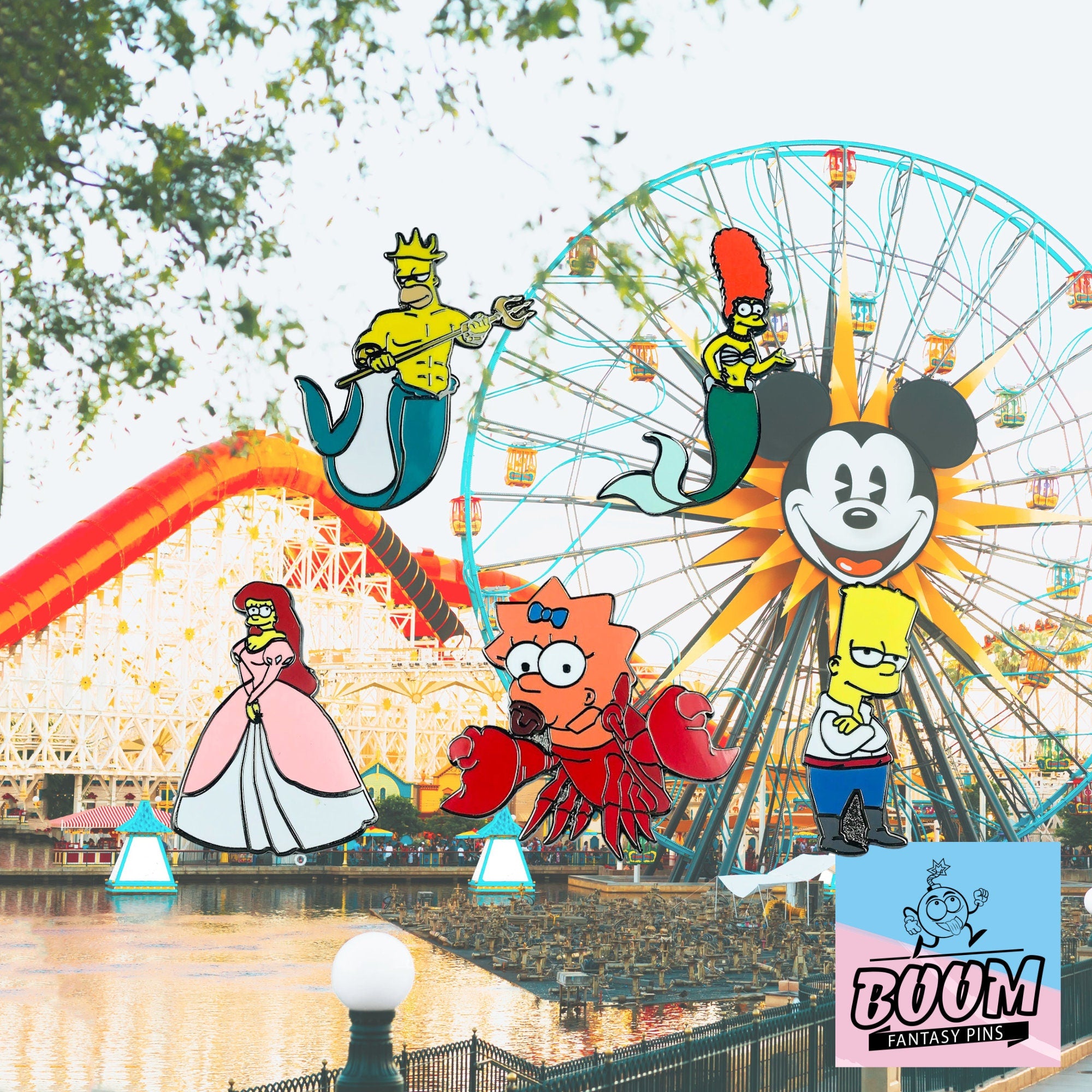 Pin's – Marge Simpson des Simpson – Disney Fantasy