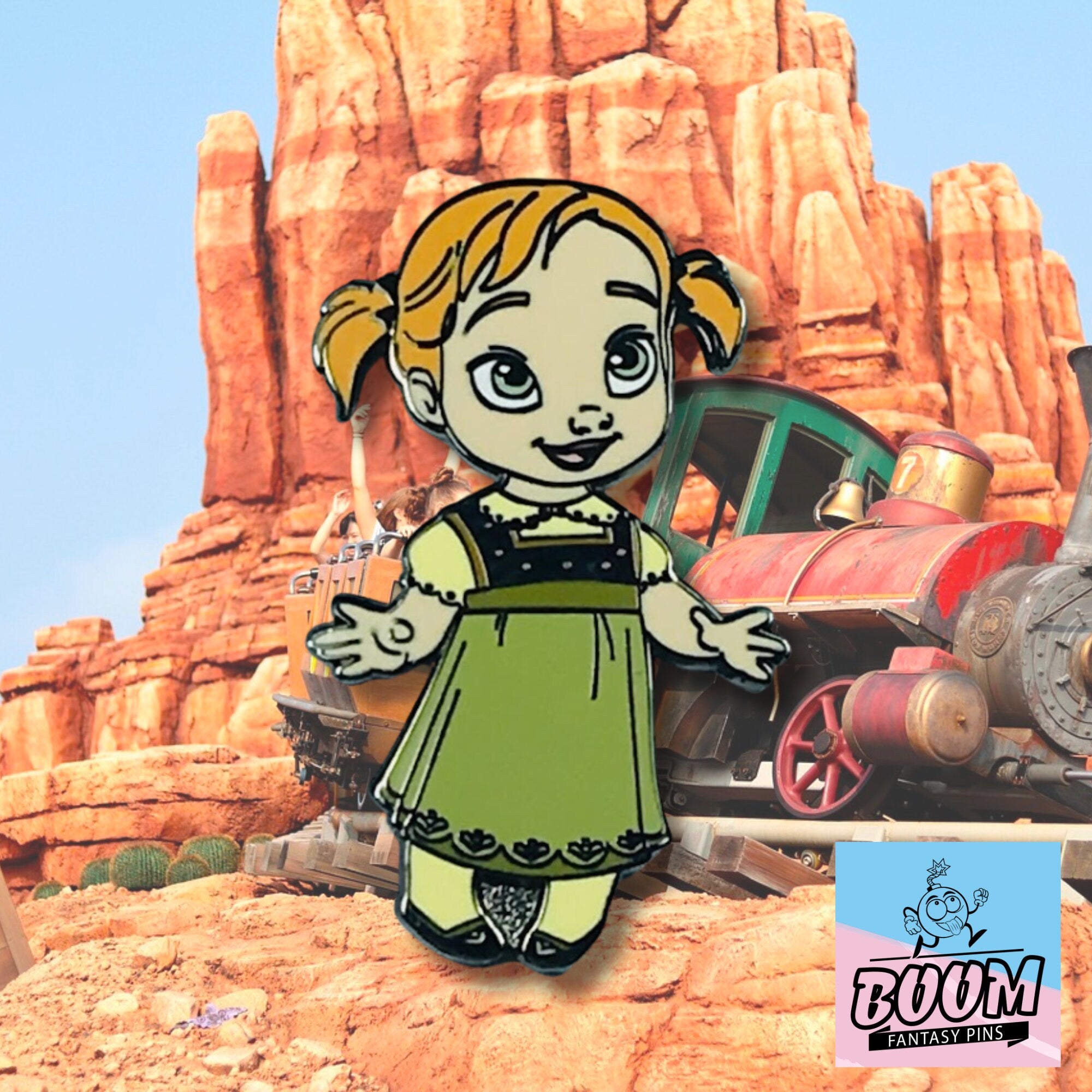 Pin – Princess Anna from Frozen – Disney Fantasy