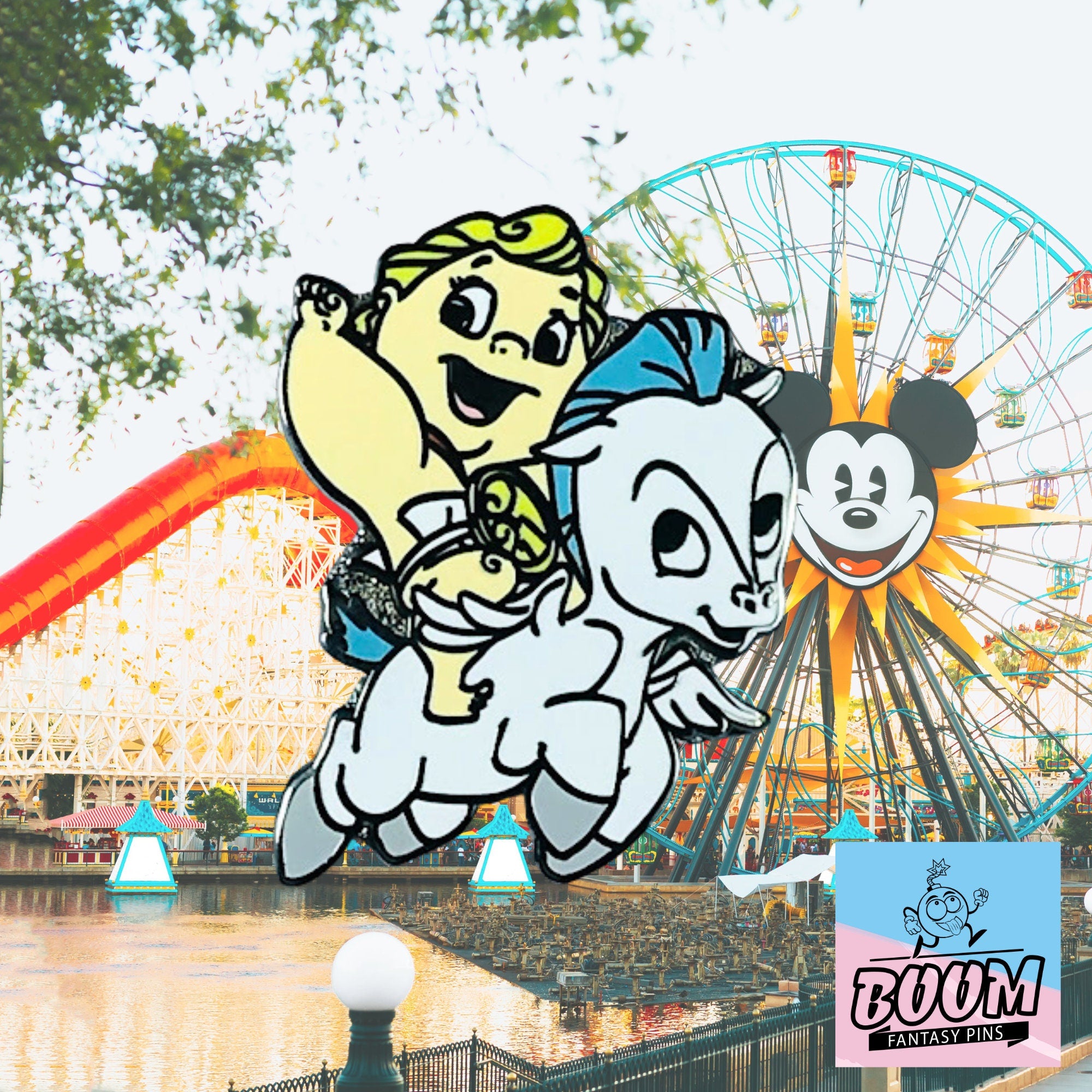 Pin's – Hercule et Pégase du film Hercule – Disney Fantasy