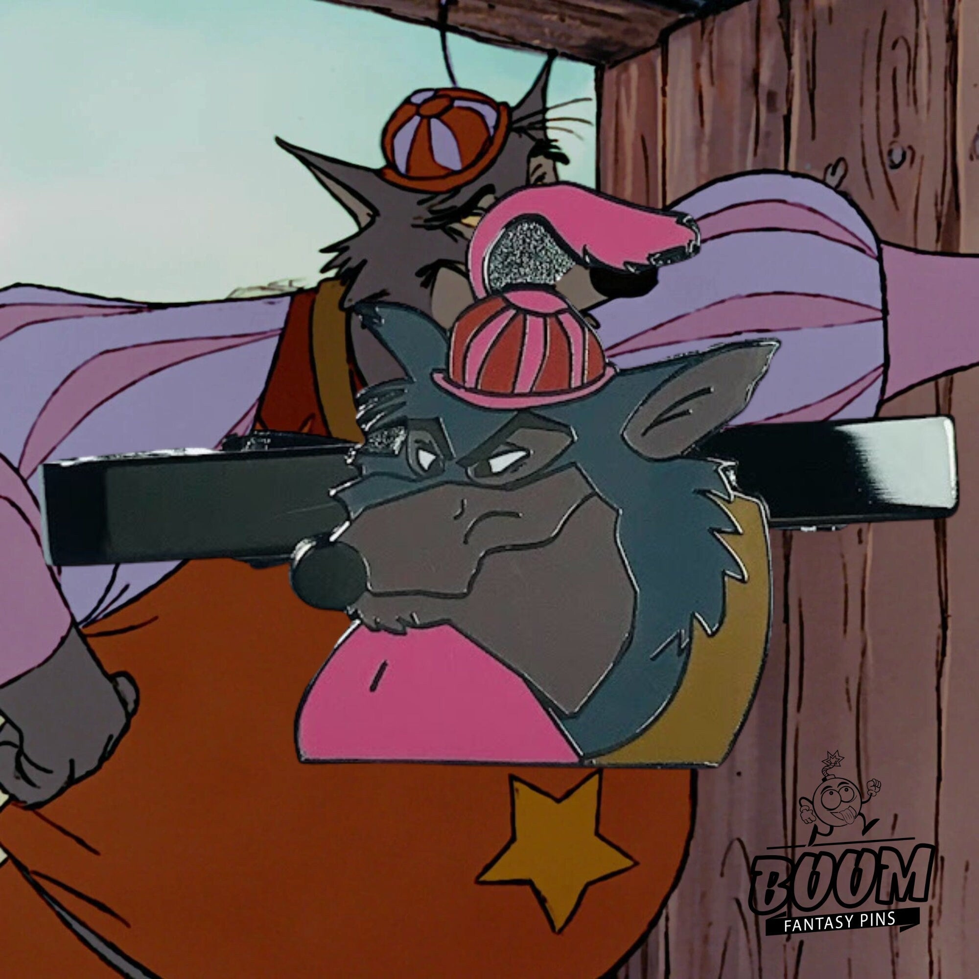 Pinza de corbata – Sheriff de Nottingham de Robin Hood – Disney Fantasy