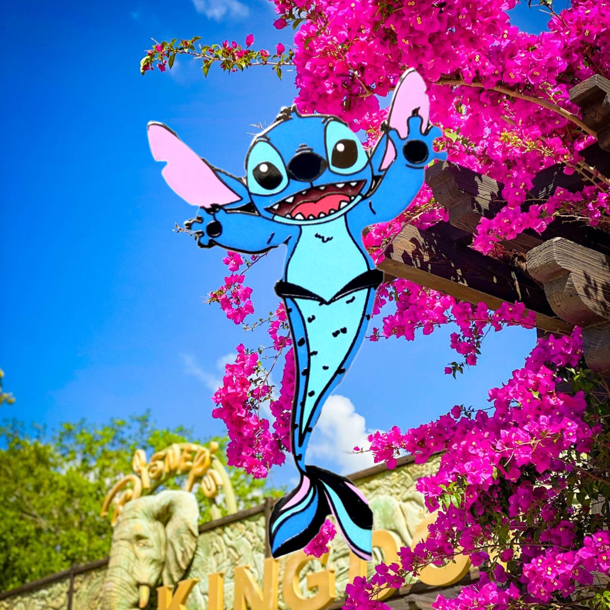 Pin – Stitch como Sirena de Lilo &amp; Stitch – Disney Fantasy