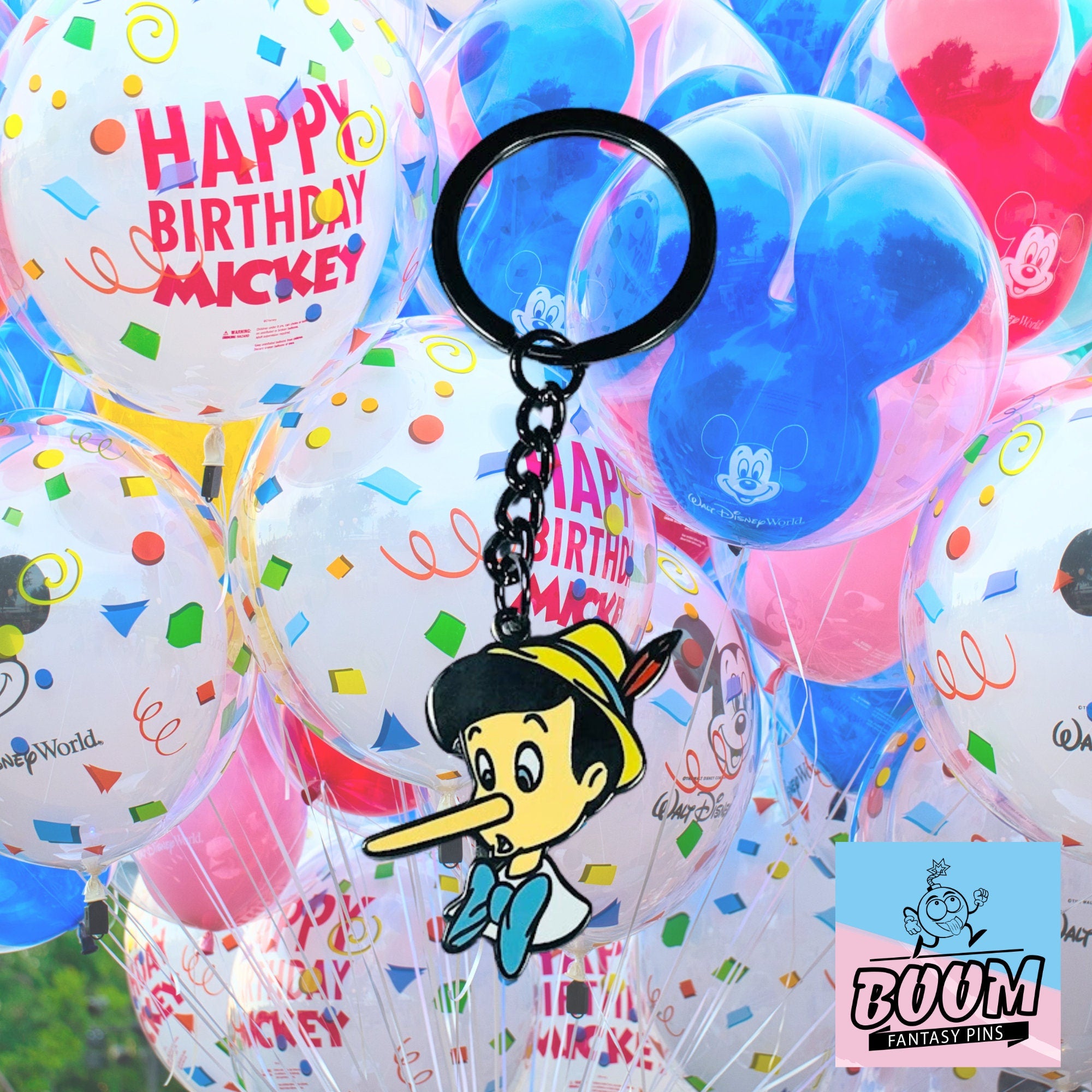 Porte-clés – Pinocchio du film Pinocchio de Disney Fantasy