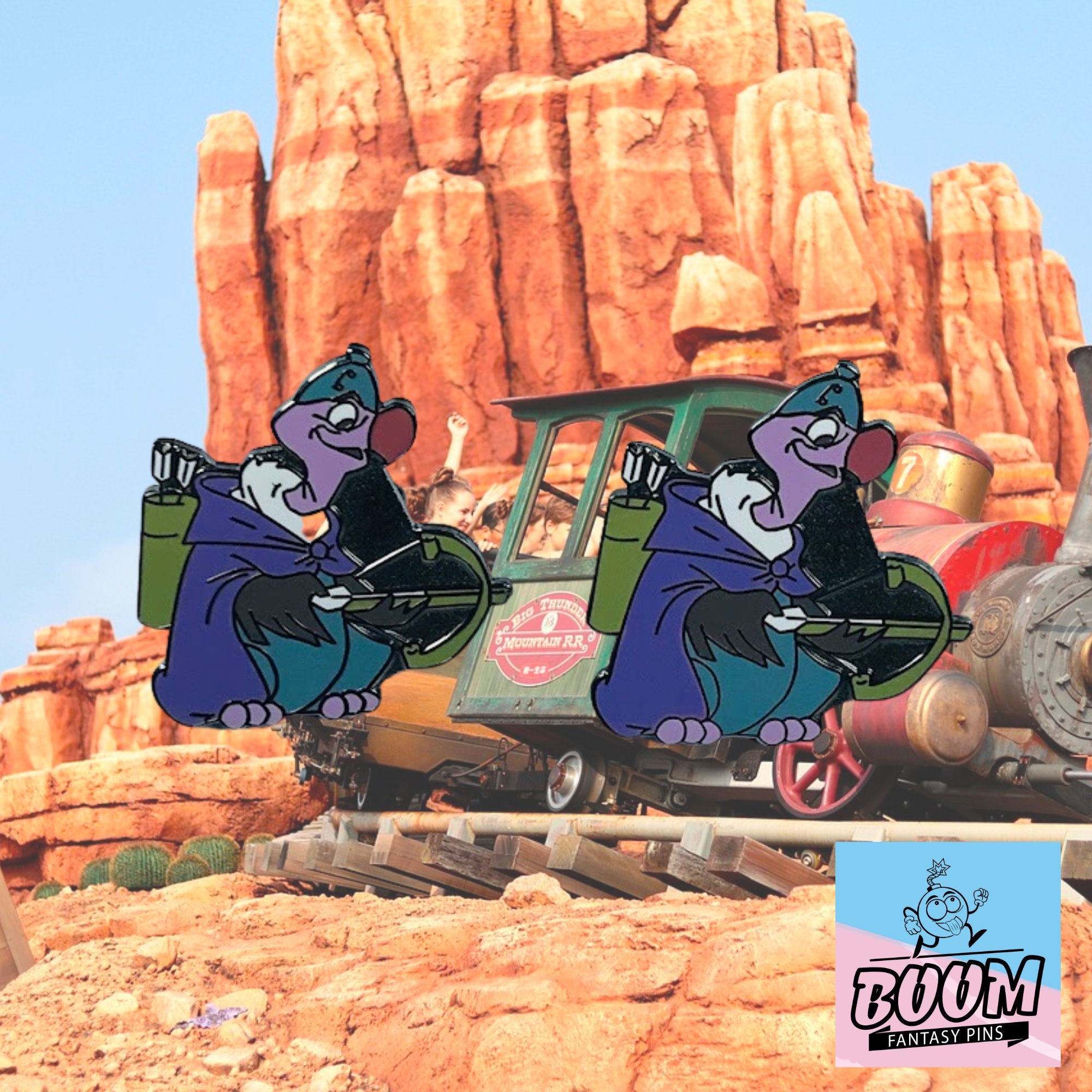 Cufflinks – Nutsy from Robin Hood – Disney Fantasy