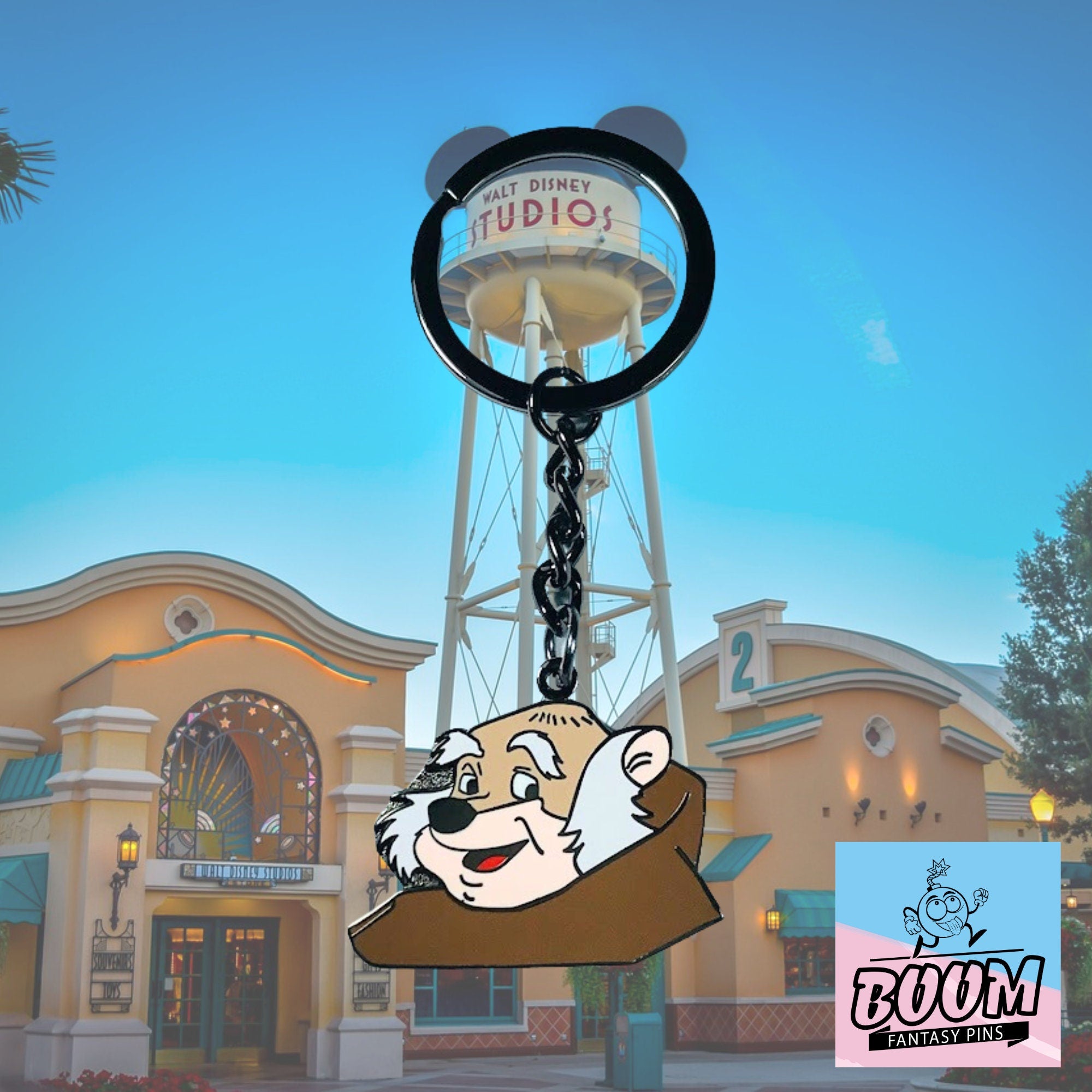 Llavero – Fraile Tuck de Robin Hood – Disney Fantasy