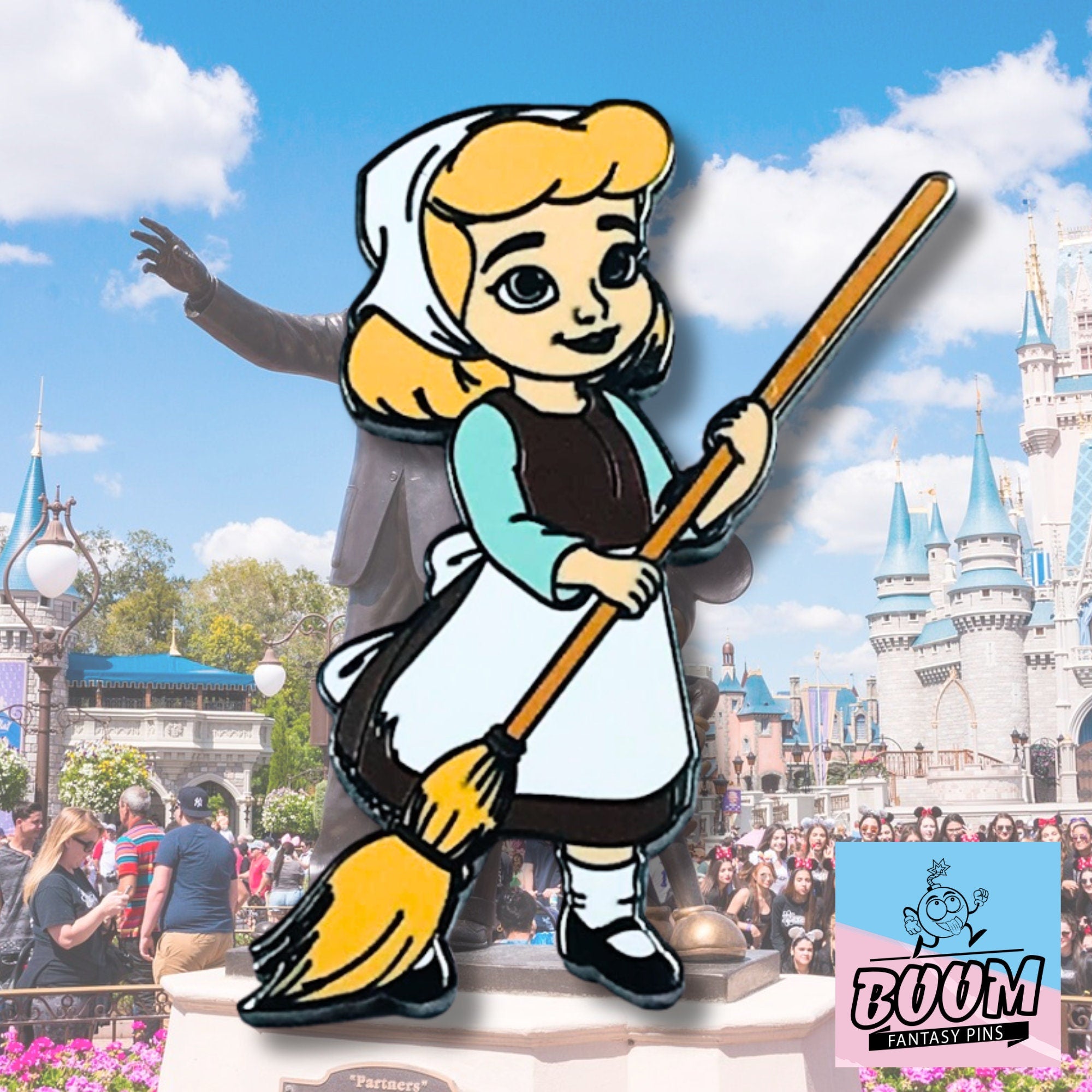 Pin – Cenicienta como niña de Cenicienta – Disney Fantasy