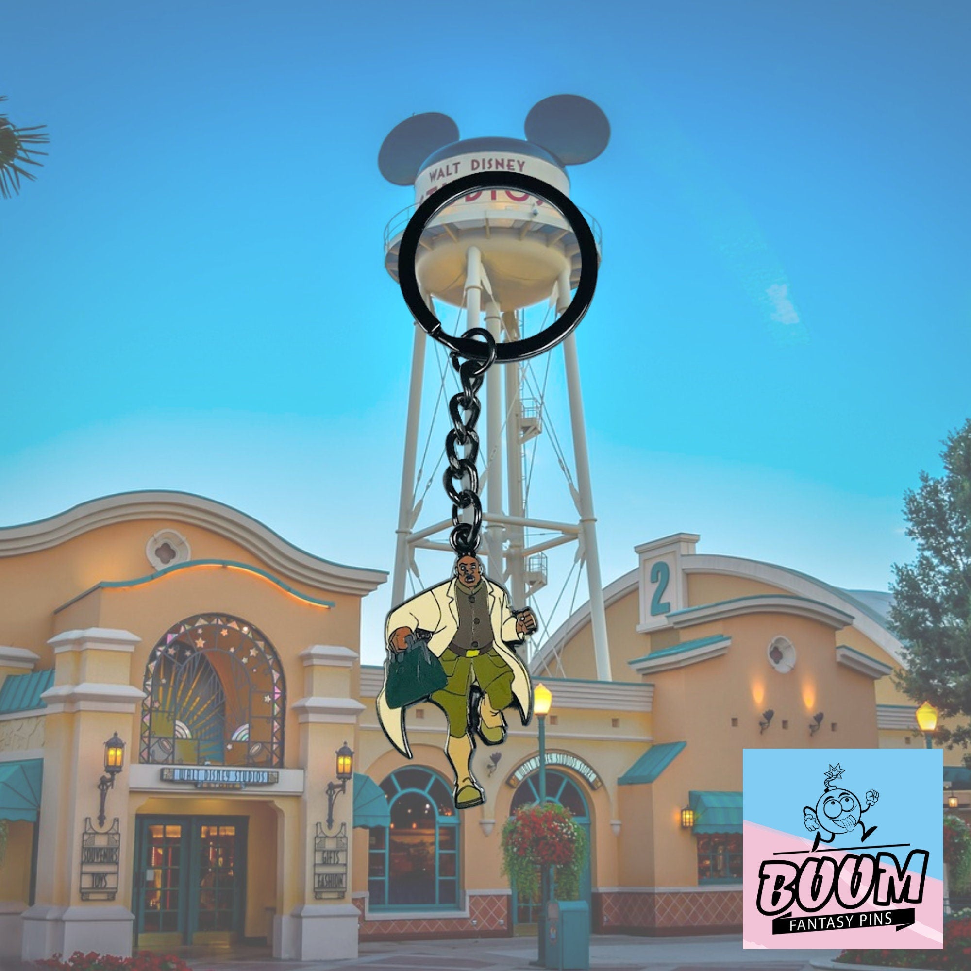 Llavero del Dr. Joshua Sweet de Atlantis: El Imperio Perdido – Disney Fantasy