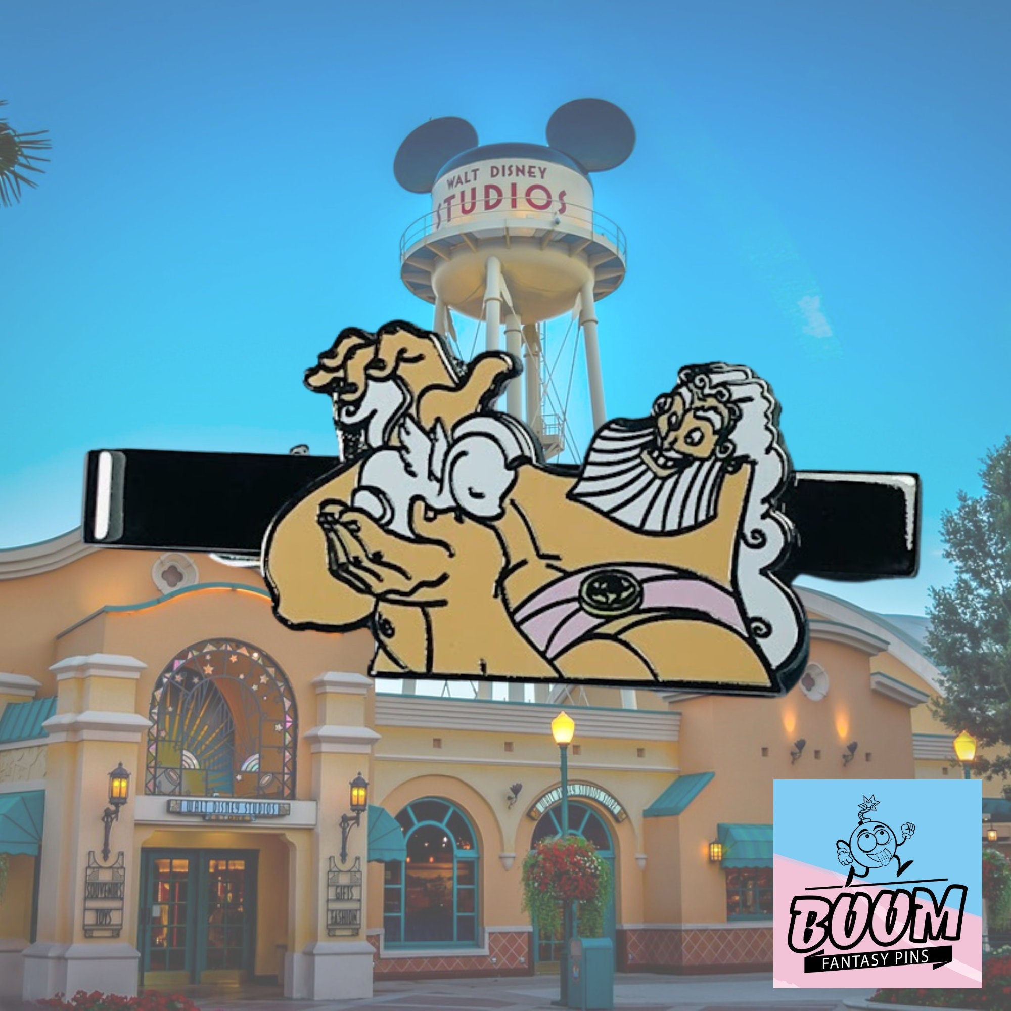 Pinza de corbata – Zeus y Pegaso de Hércules – Disney Fantasy