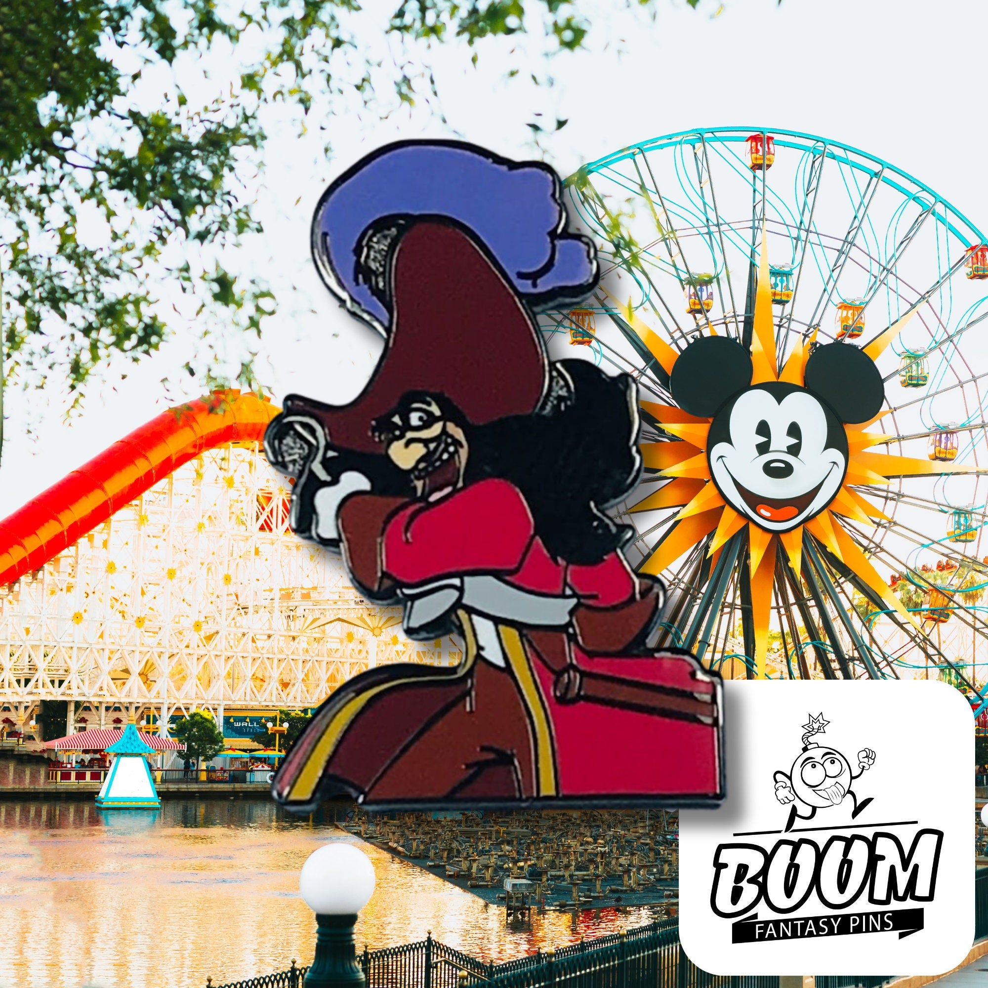 Pin's – Capitaine Crochet de Peter Pan – Disney Fantasy