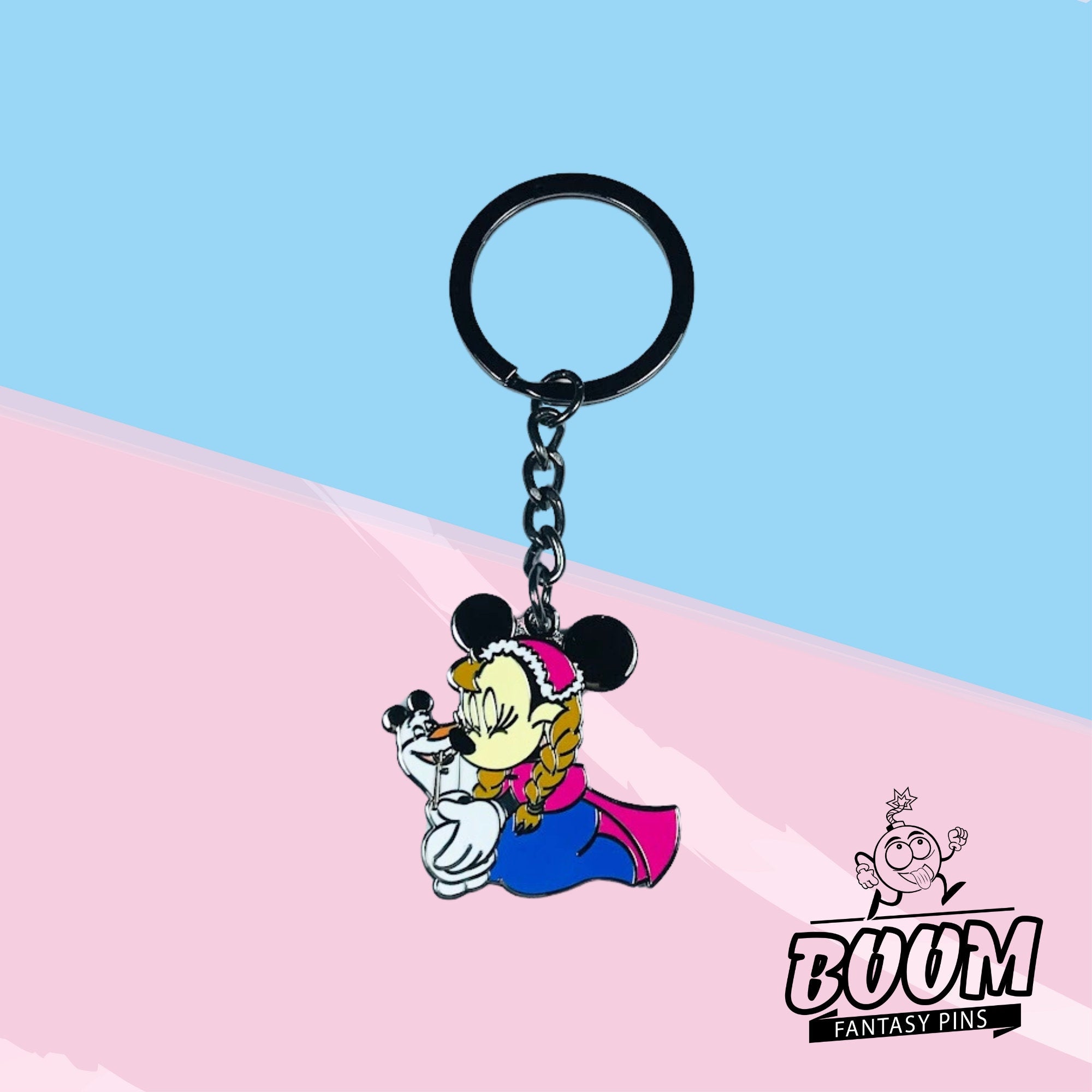 Porte-clés – Minnie Mouse en Anna de La Reine des Neiges – Disney Fantasy