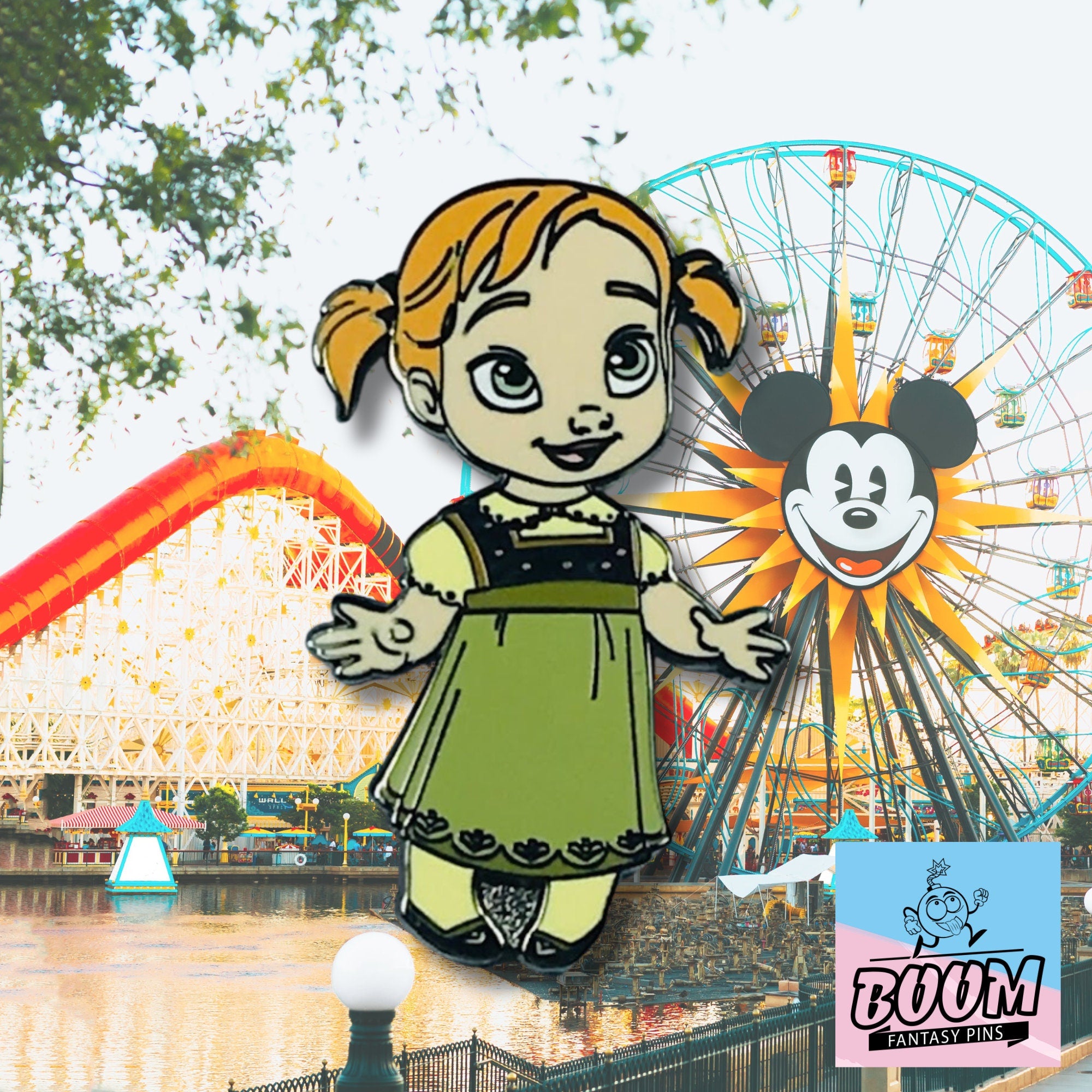 Pin – Princess Anna from Frozen – Disney Fantasy