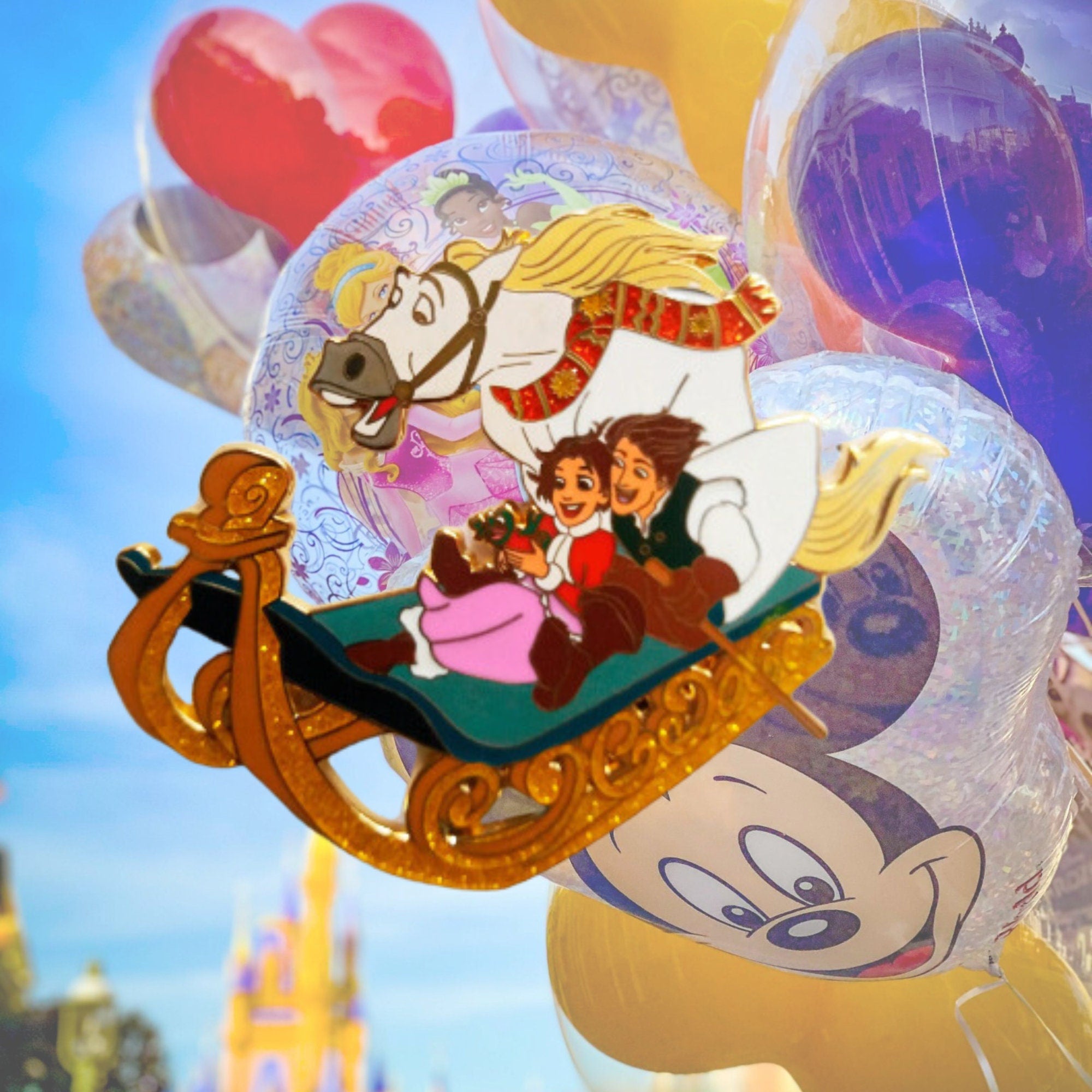 Pin's – Raiponce et Flynn Rider du film Raiponce – Disney Fantasy