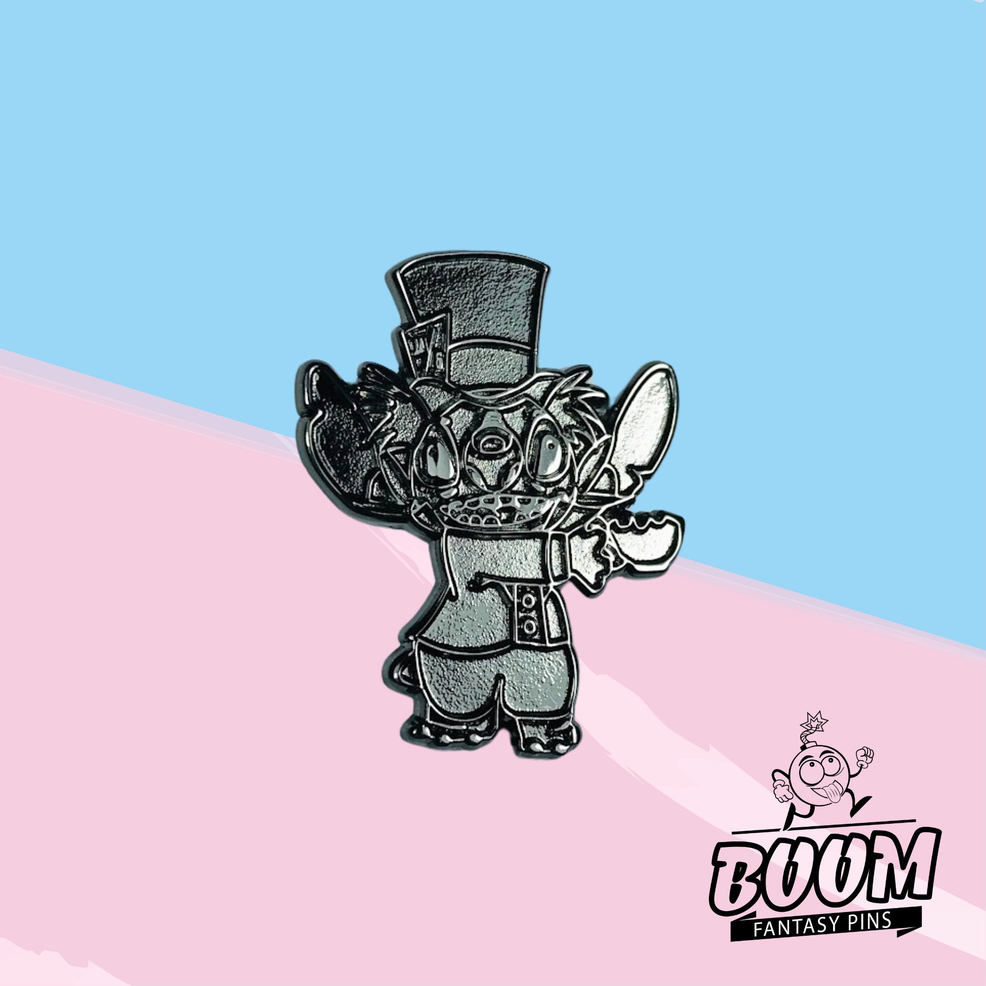 Pin's – Stitch en Chapelier fou de Lilo &amp; Stitch – Disney Fantasy