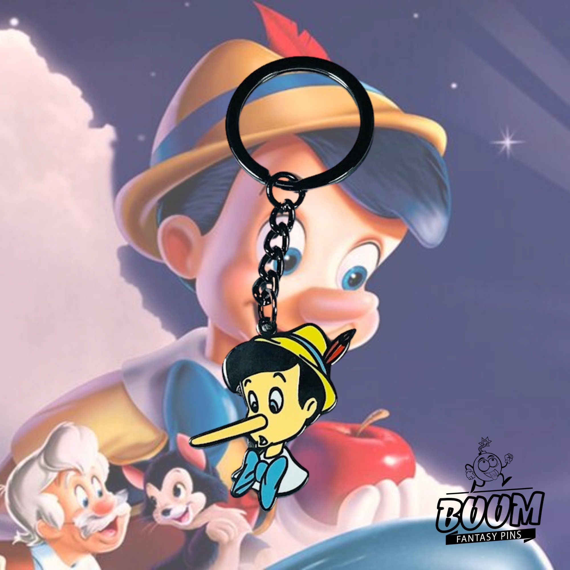 Porte-clés – Pinocchio du film Pinocchio de Disney Fantasy