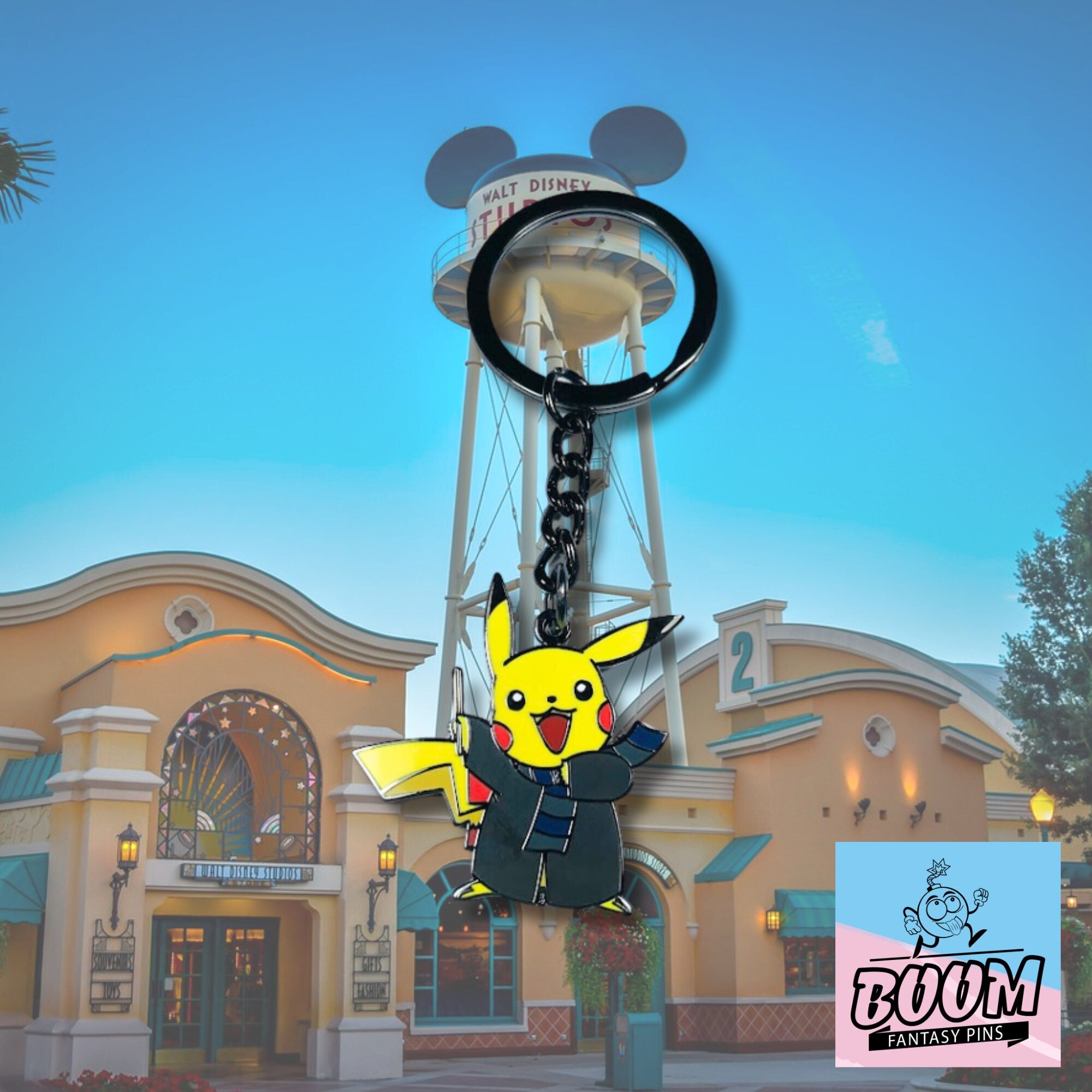Llavero – Pikachu de Pokémon y Harry Potter – Disney Fantasy