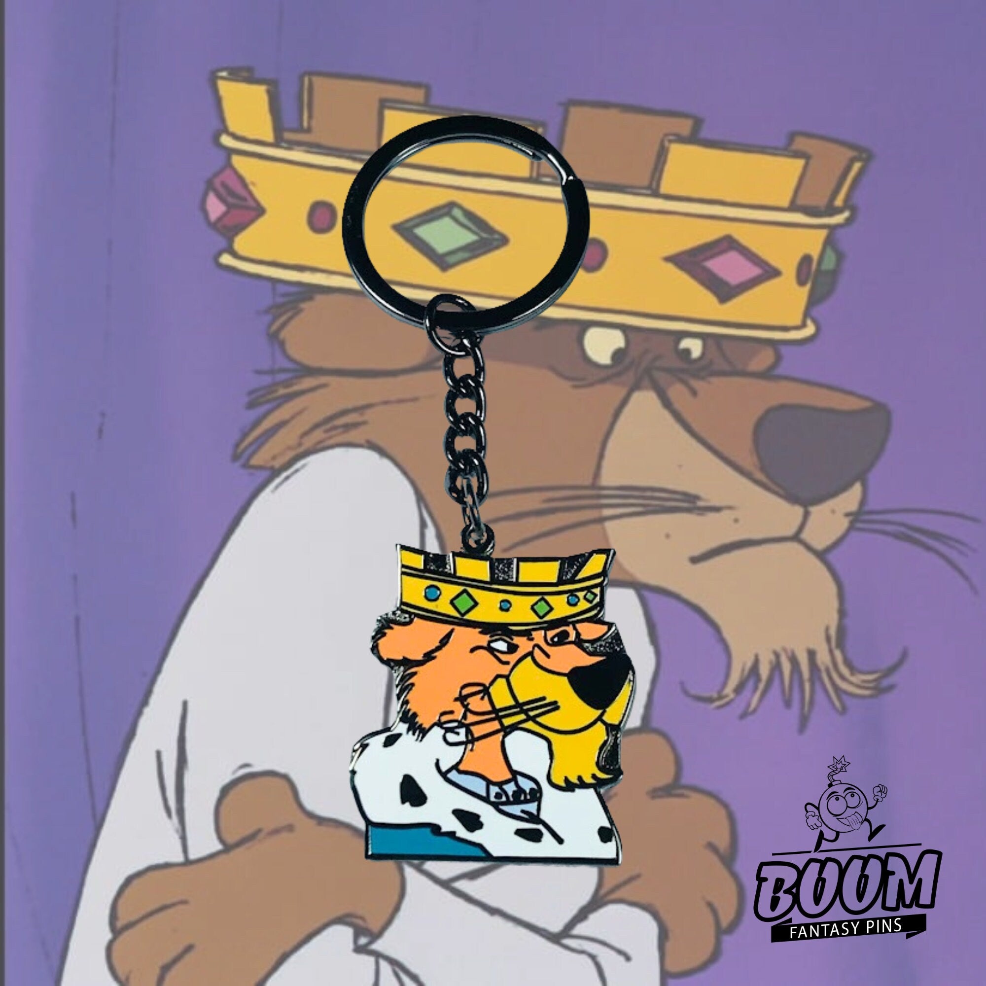 Llavero – Príncipe Juan de Robin Hood – Disney Fantasy