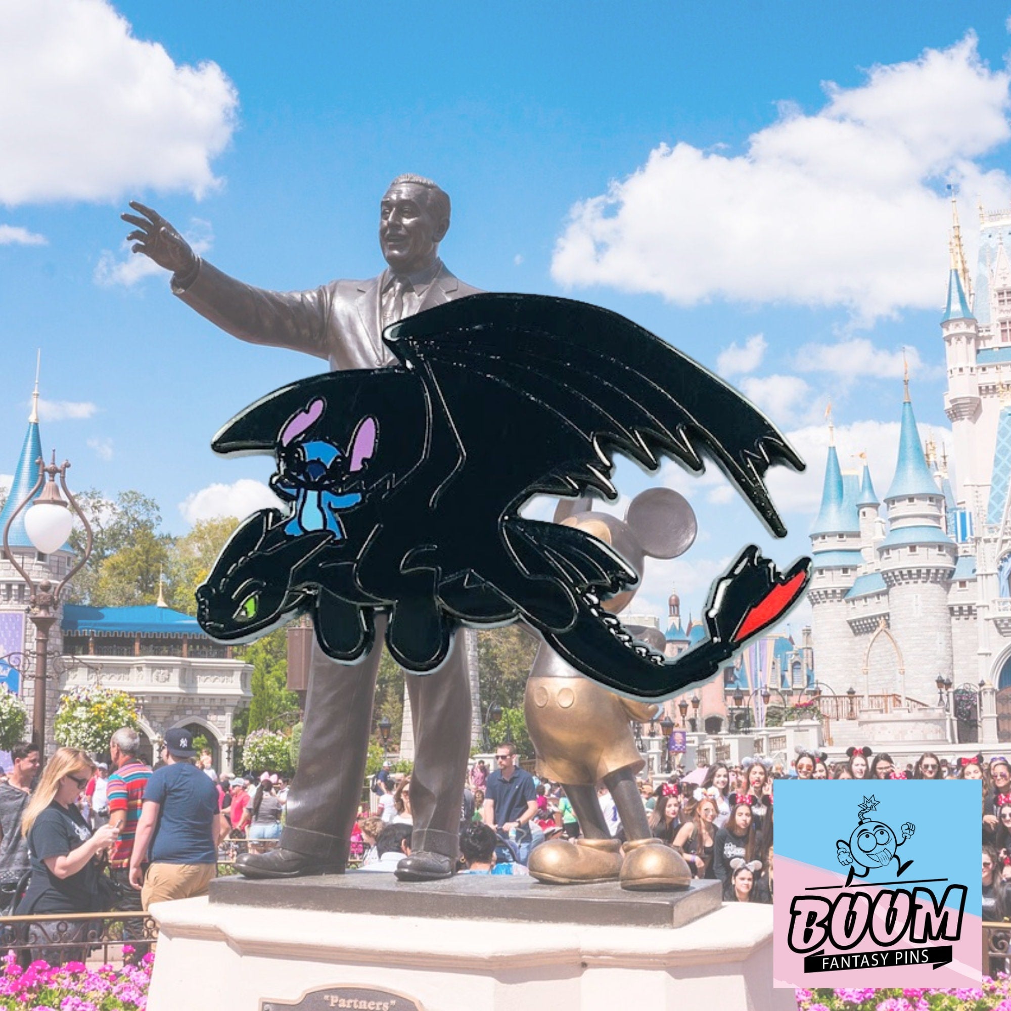 Épingle – Stitch et Krokmou de Lilo et Stitch – Disney Fantasy