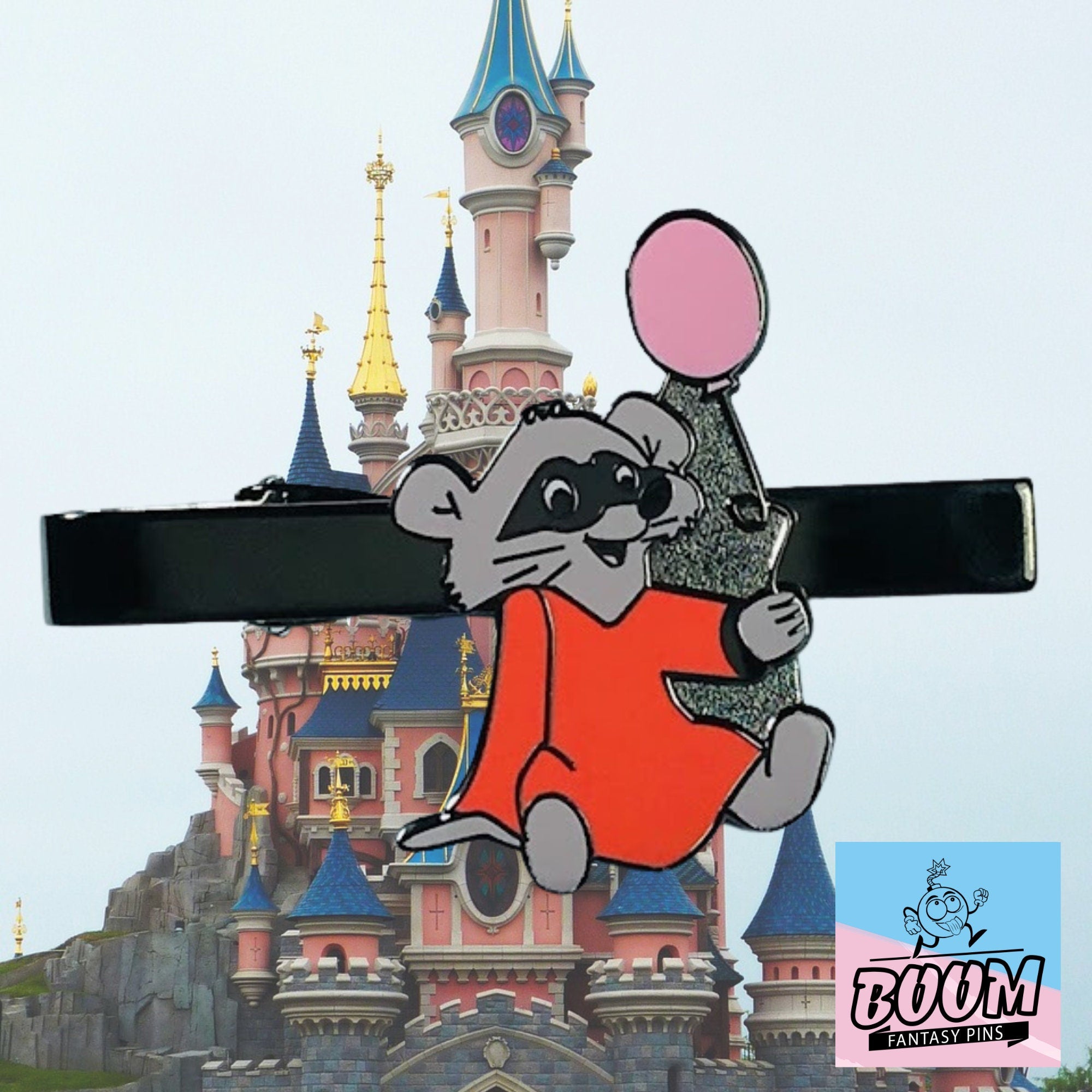 Pince à cravate – Raton laveur Robin des Bois du film Robin des Bois – Disney Fantasy