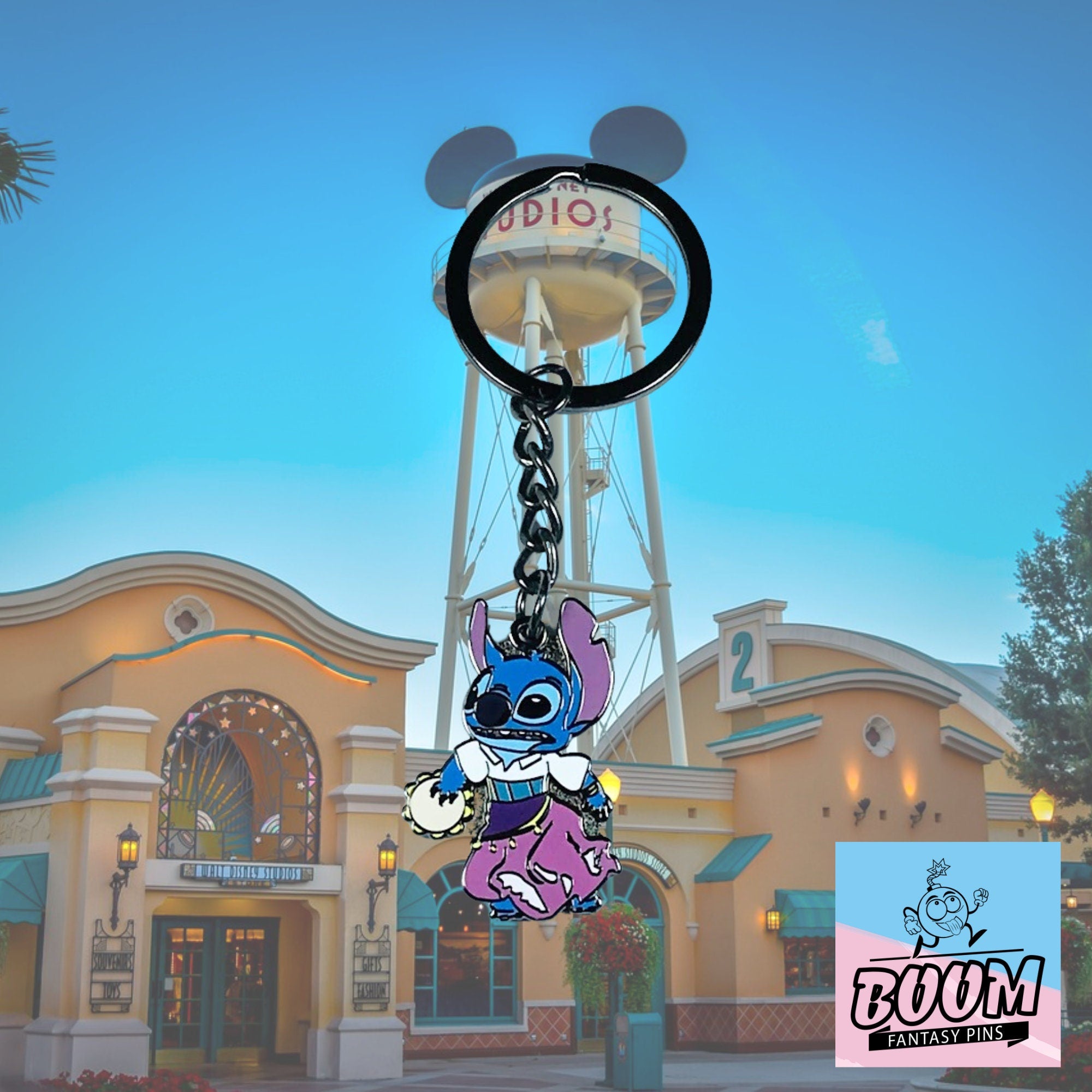 Porte-clés – Stitch Expérience 626 de Lilo &amp; Stitch – Disney Fantasy