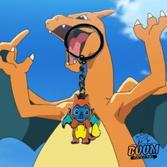 Llavero – Experimento 626 de Lilo y Stitch como Charizard – Disney Fantasy