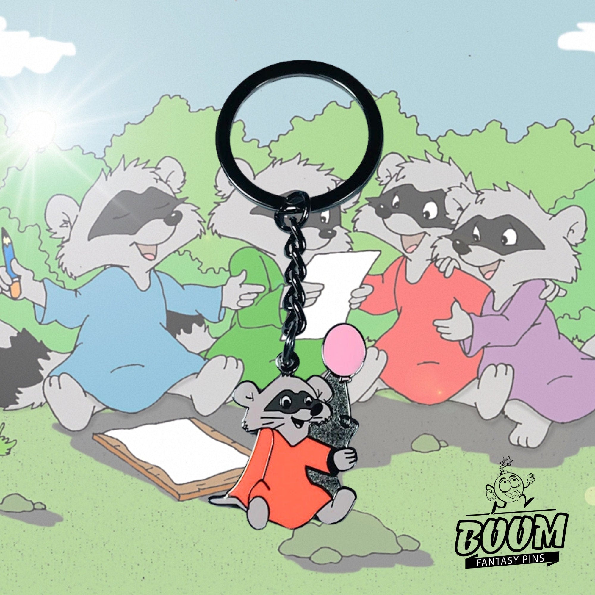 Llavero – Mapache Robin Hood de Robin Hood – Disney Fantasy