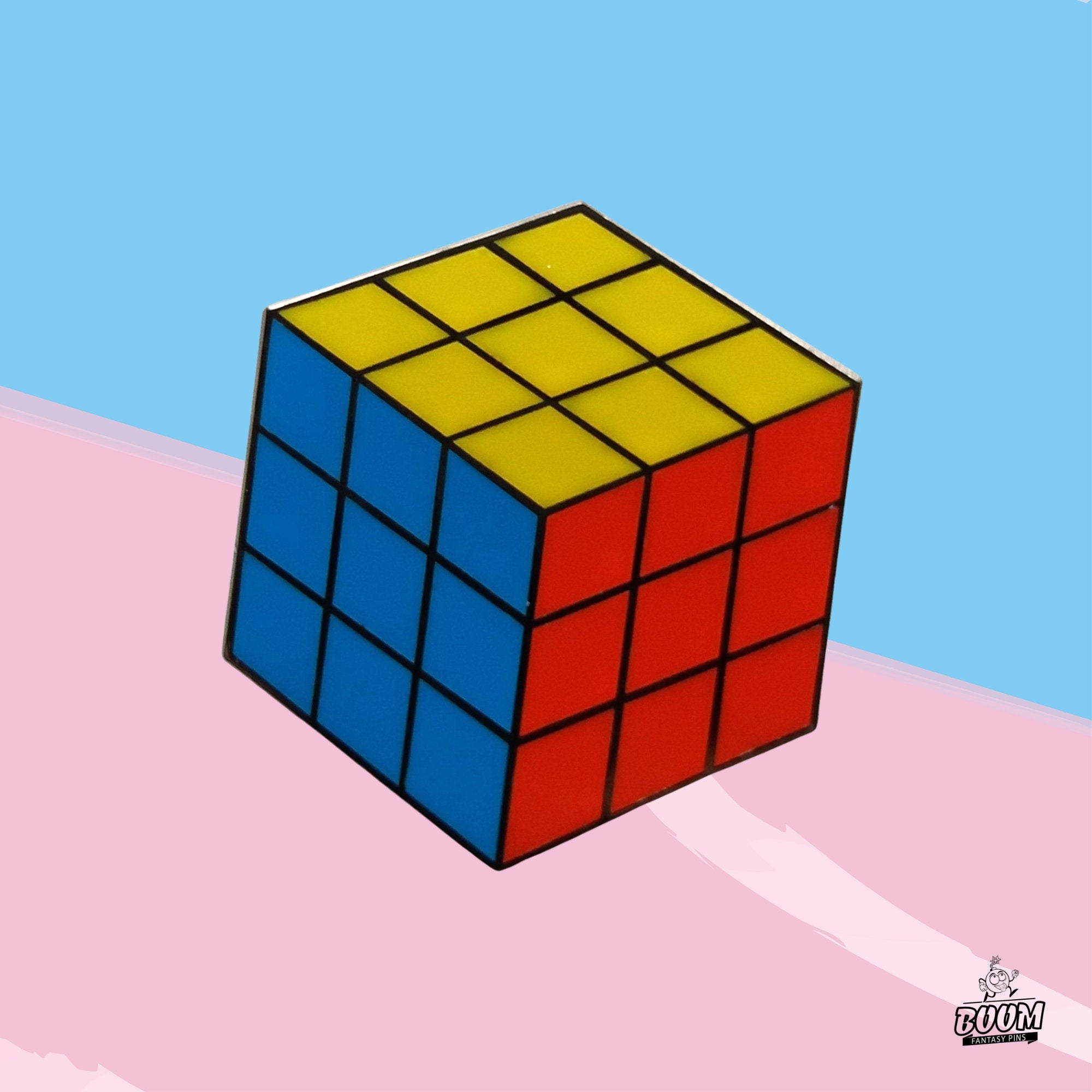Épingle – Rubik's Cube de Rubik's Cube – Marque de casse-tête magique