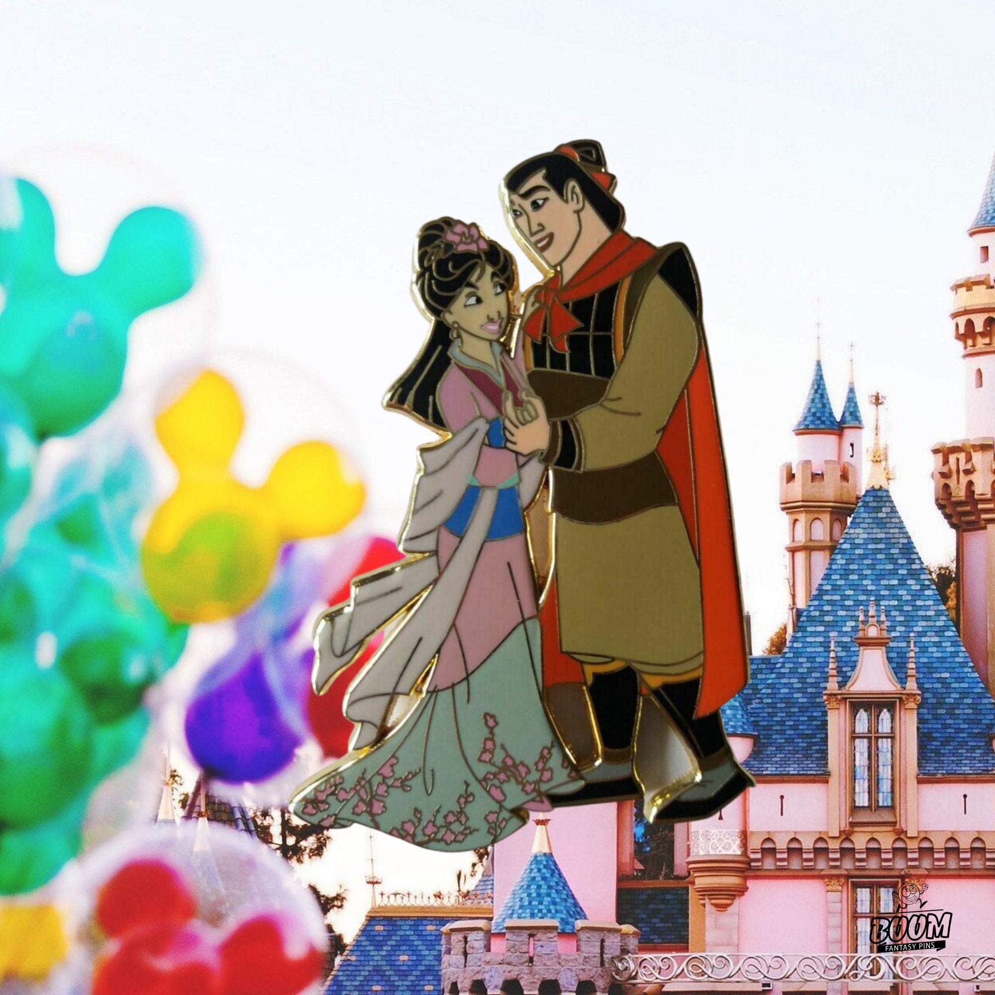 Pin's – Mulan et Li Shang de Mulan – Disney Fantasy