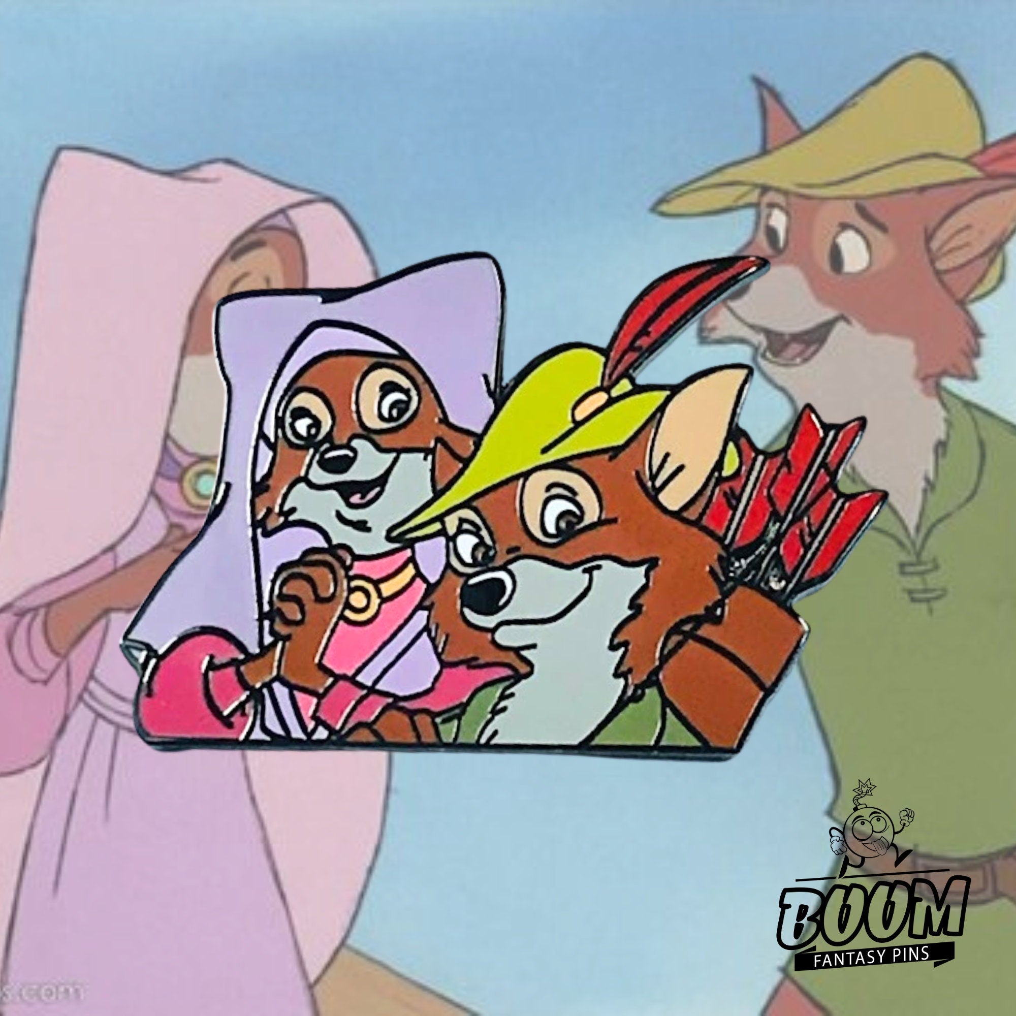 Pin – Lady Marian and Robin Hood from Robin Hood – Disney Fantasy