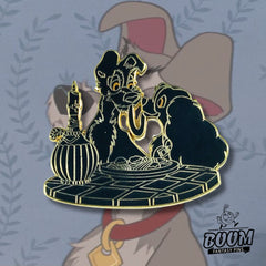 Pin – Lady and Tramp from Lady and the Tramp – Disney Fantasy