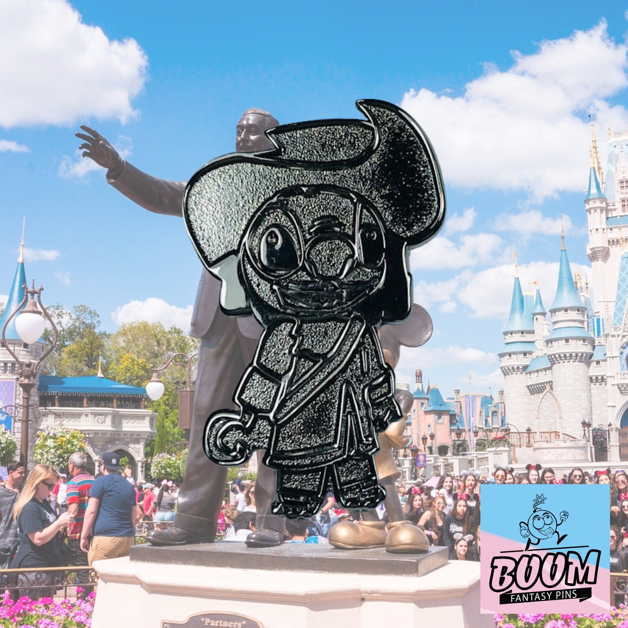 Épingle – Expérience 626 Stitch en Capitaine Crochet de Lilo &amp; Stitch – Disney Fantasy